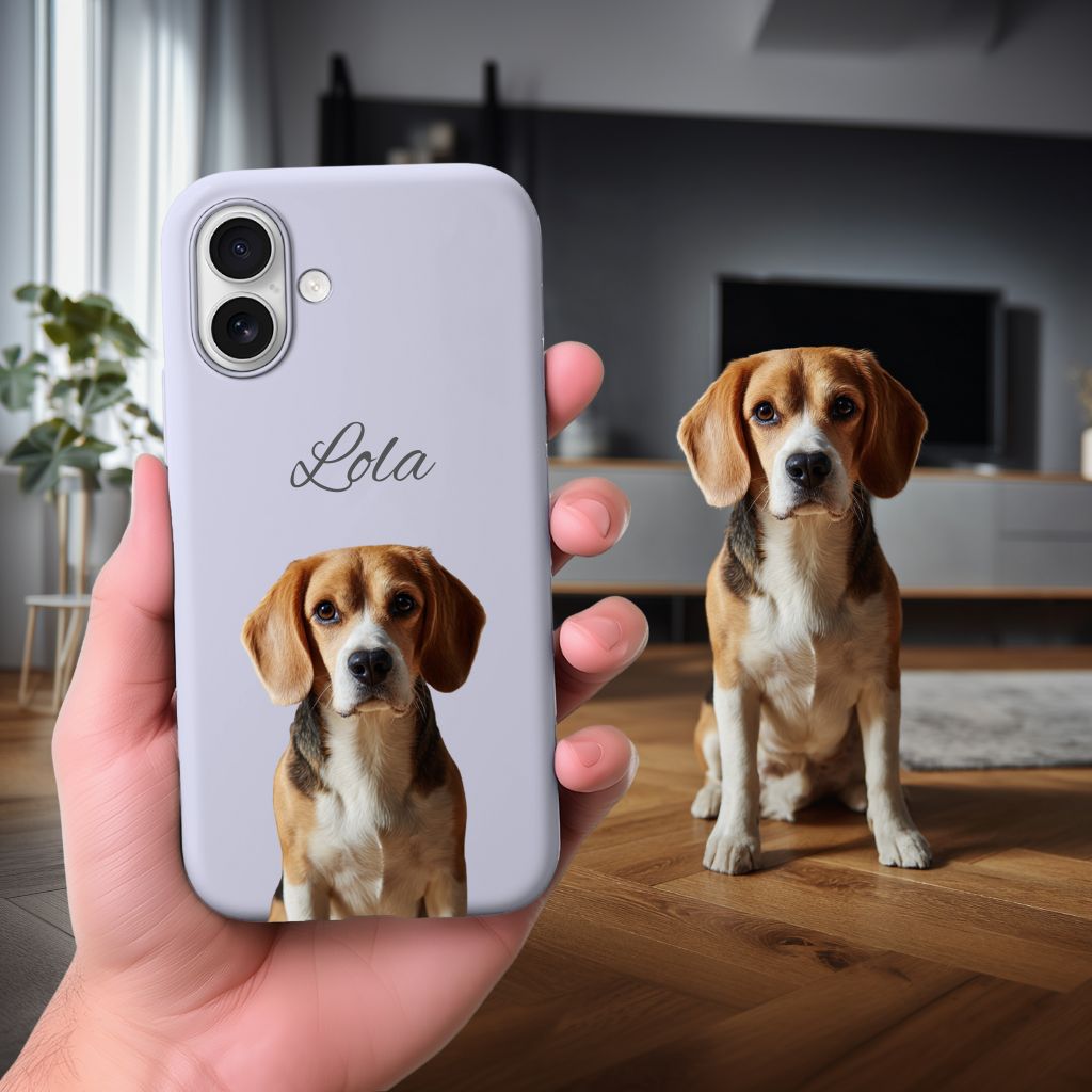 Custom Pet Face iPhone 16 Series Cases