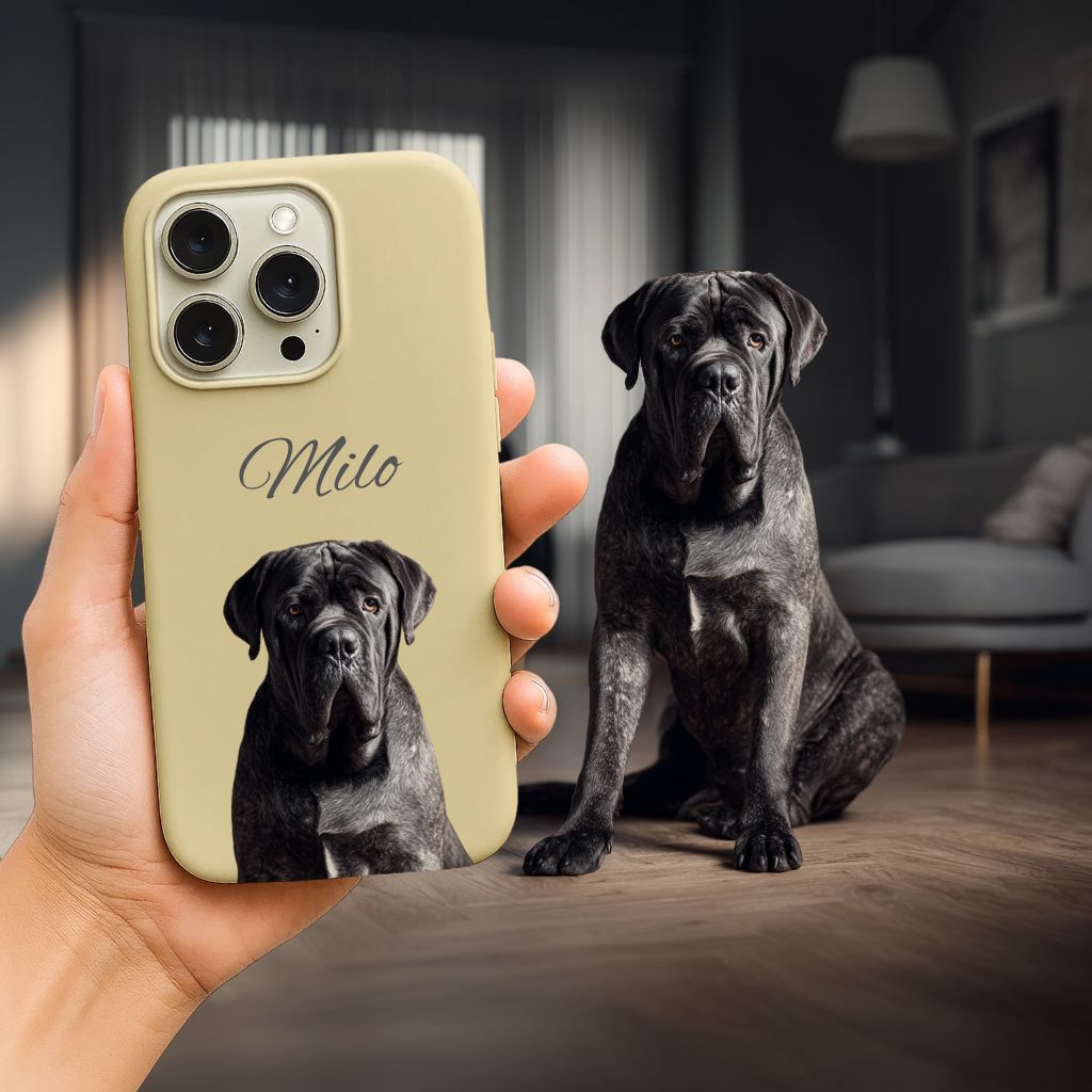 Custom Pet Face iPhone 16 Series Cases