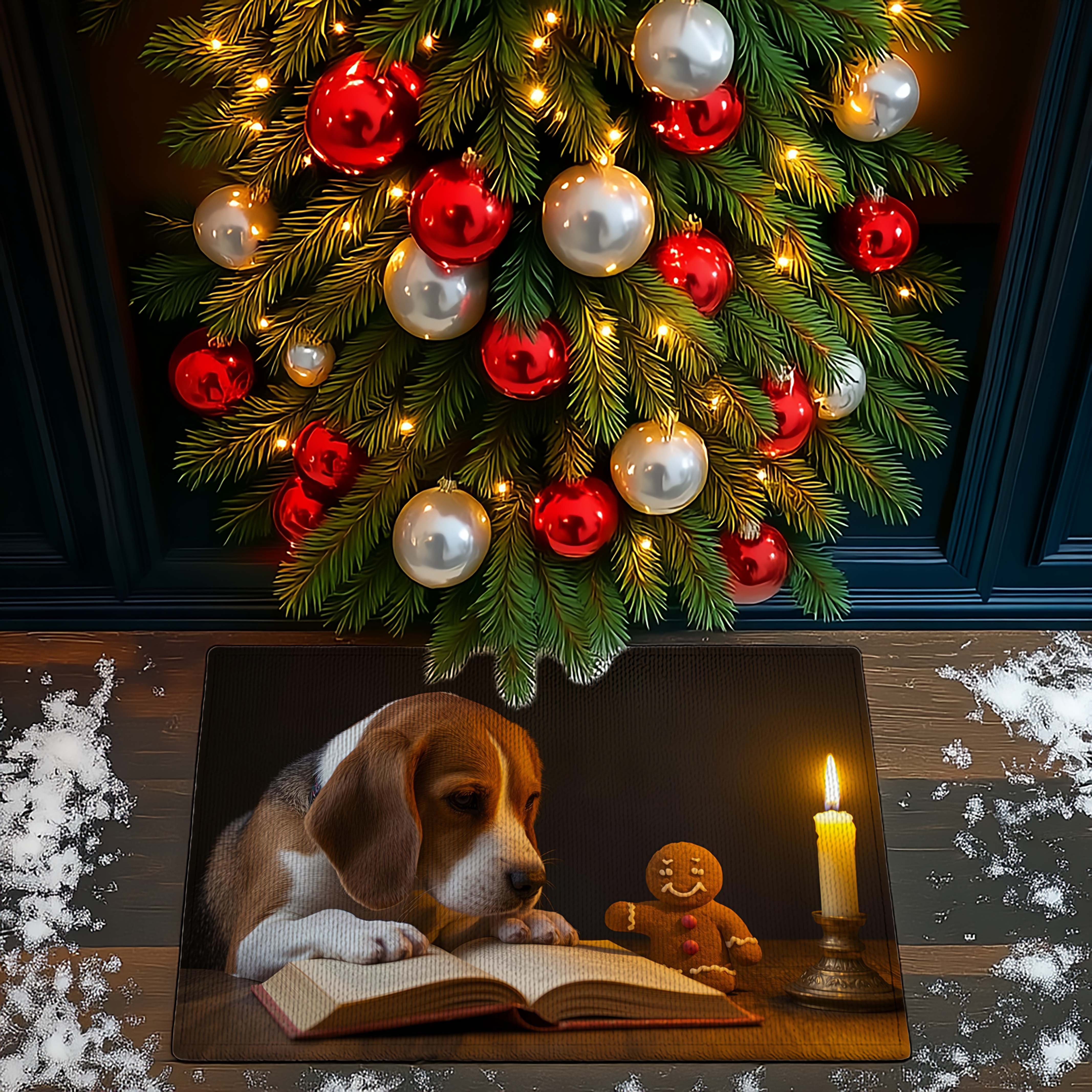 Gingerbread Man's Audience Doormat - DMRC003