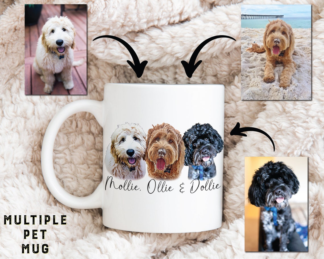 Custom Pet Mug with Your Pet’s Photo