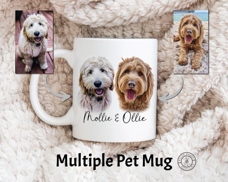 Custom Pet Mug with Your Pet’s Photo