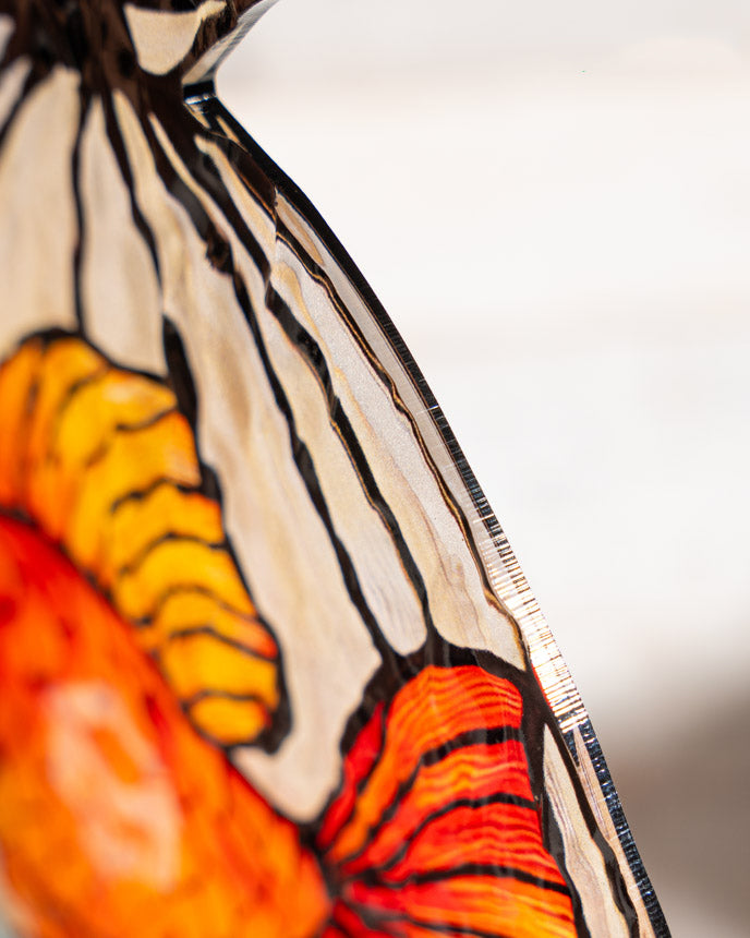 Suncatcher Wildflower Stained Custom Pet Face - SPETCD1C101