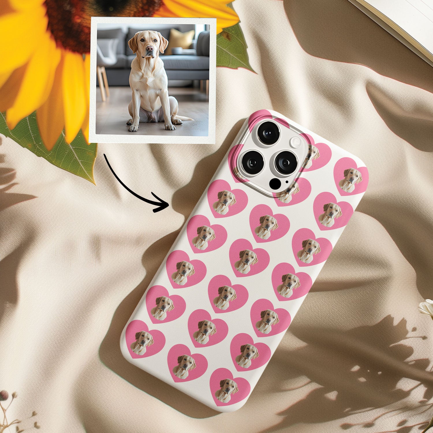 Custom Pet Face iPhone Cases