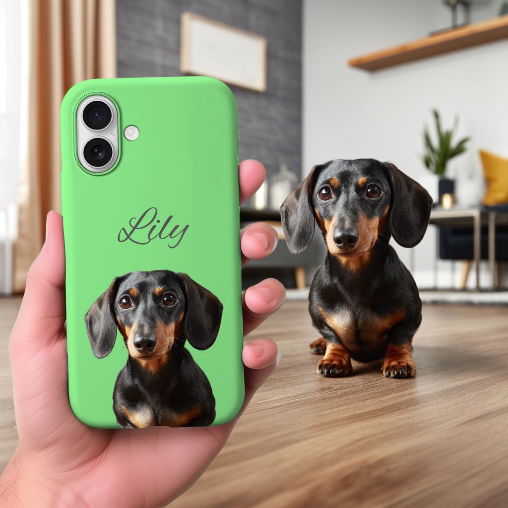 Custom Pet Face iPhone 16 Series Cases