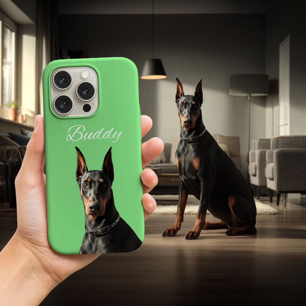 Custom Pet Face iPhone 16 Series Cases