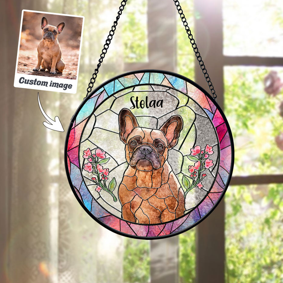 Iridescent Pet Portrait Suncatcher - SPETCD1C101