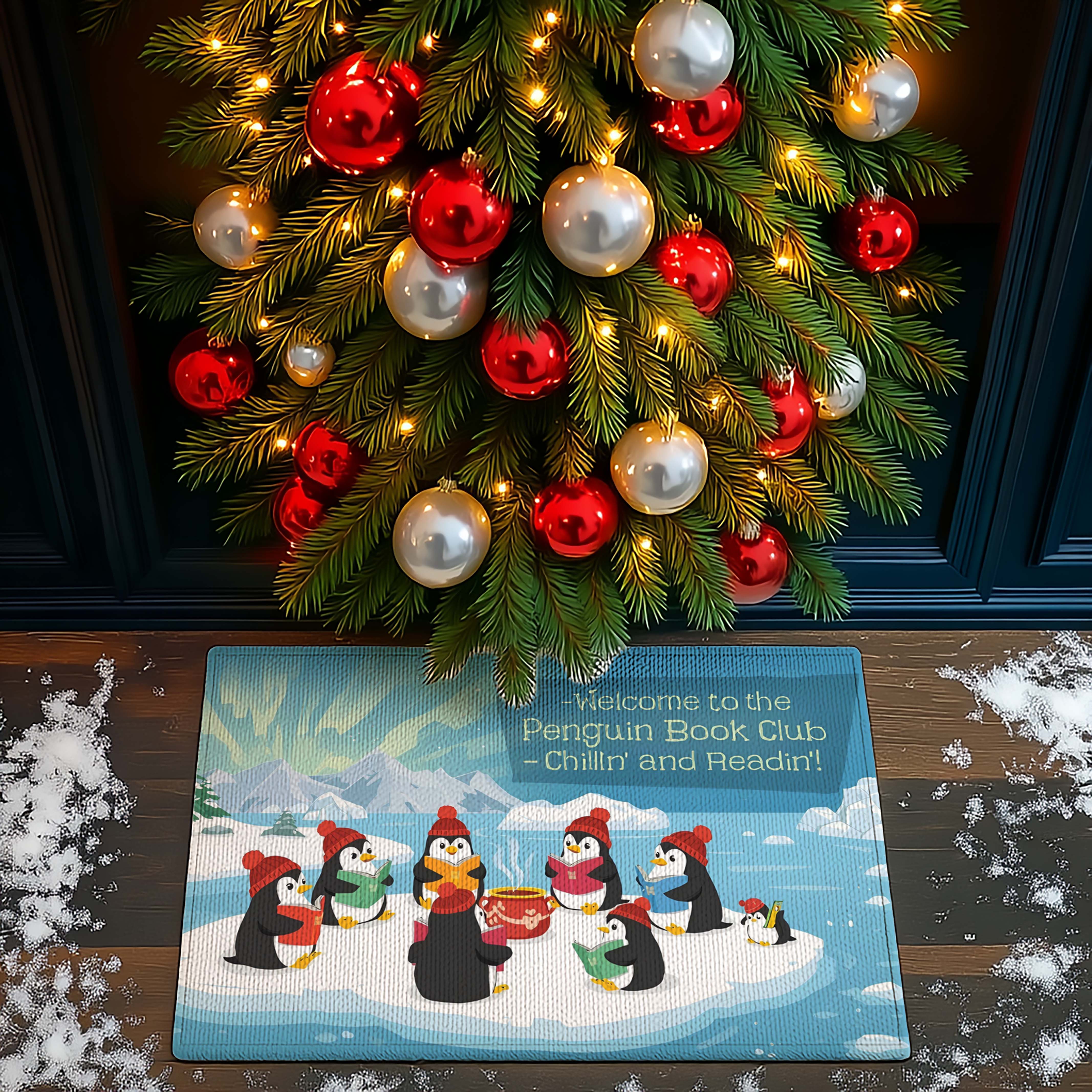 Chillin' and Readin' Welcome Mat - DMRC003