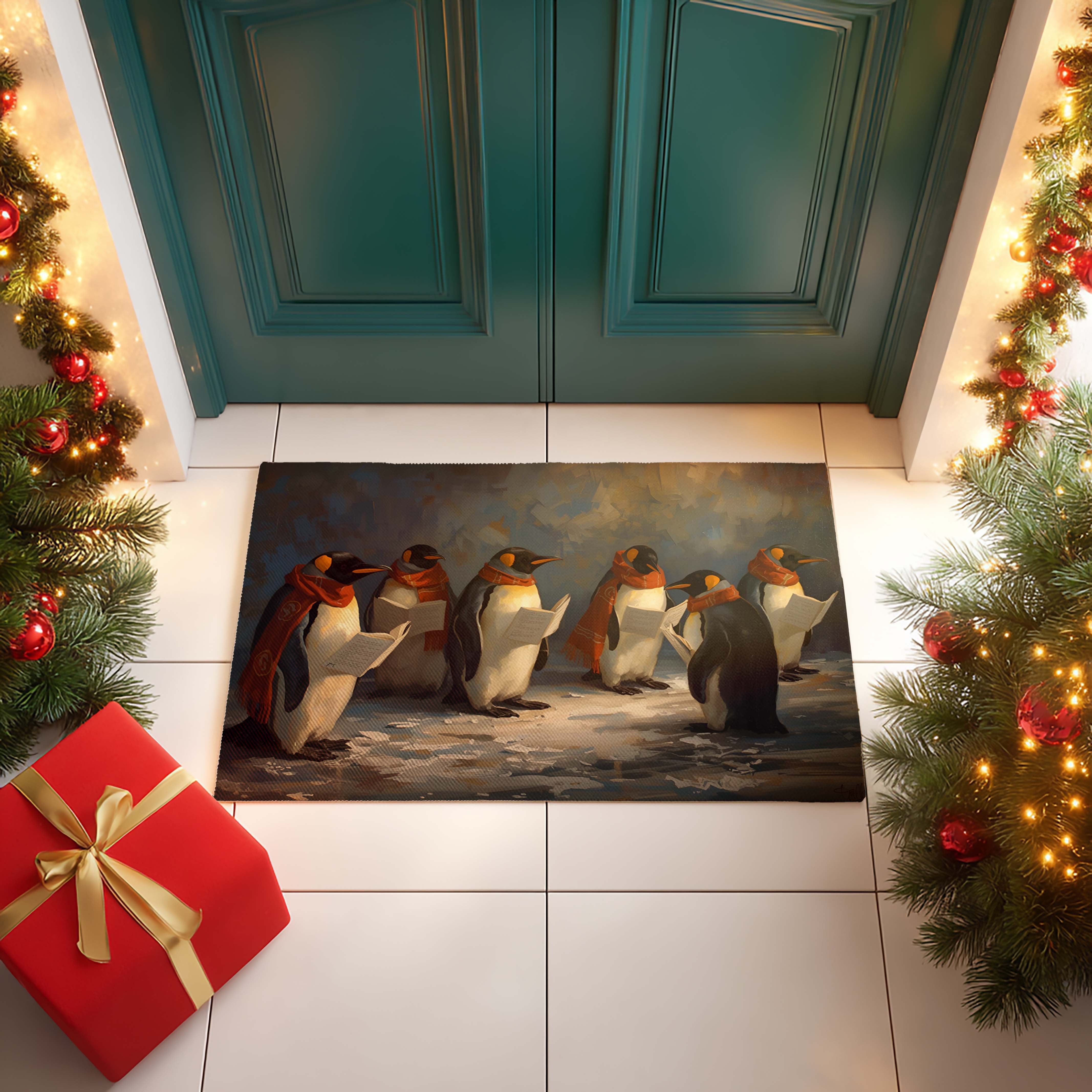 Christmas Carol Doormat Art - DMRC003