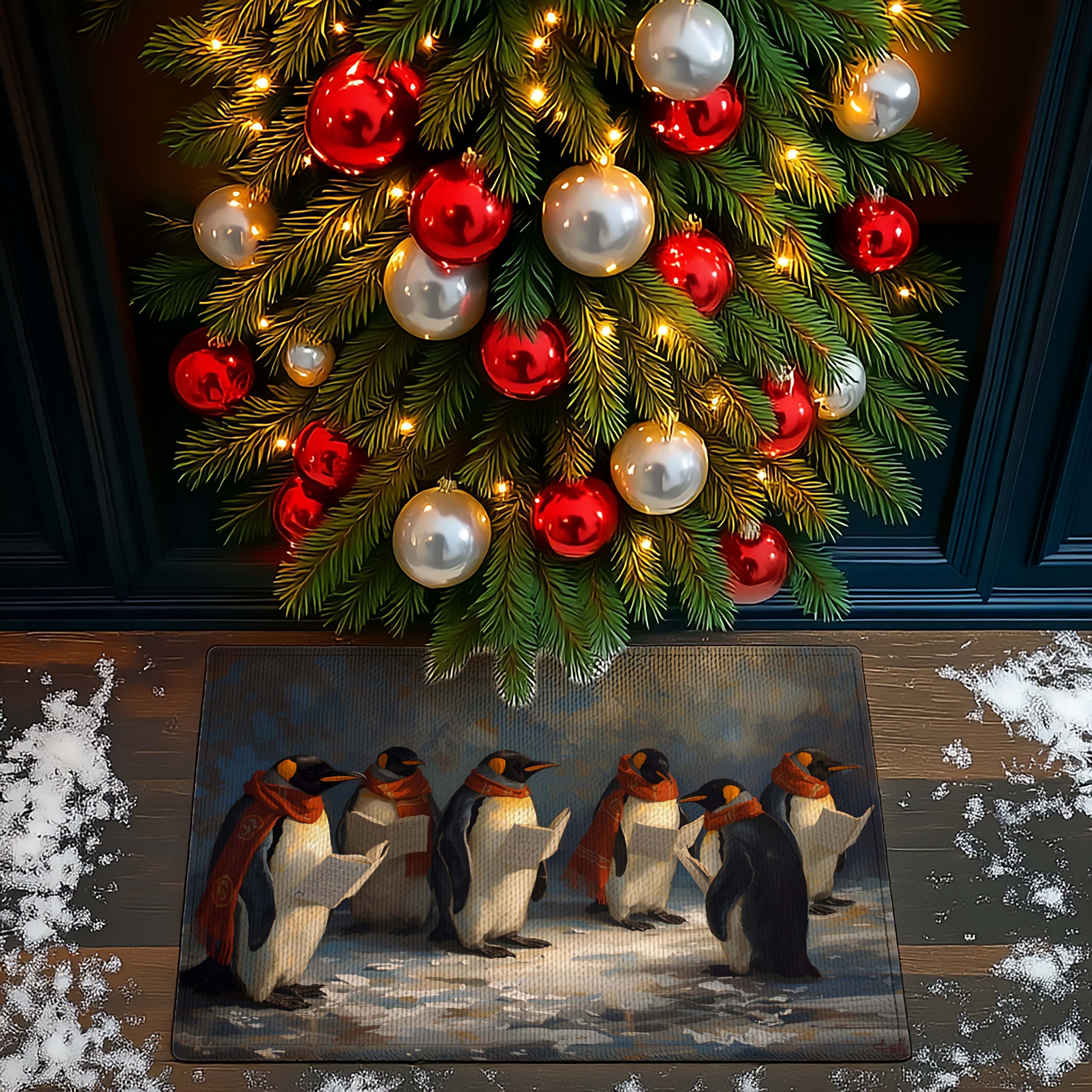 Christmas Carol Doormat Art - DMRC003