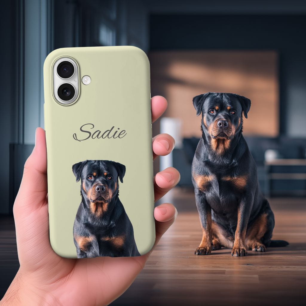 Custom Pet Face iPhone 16 Series Cases