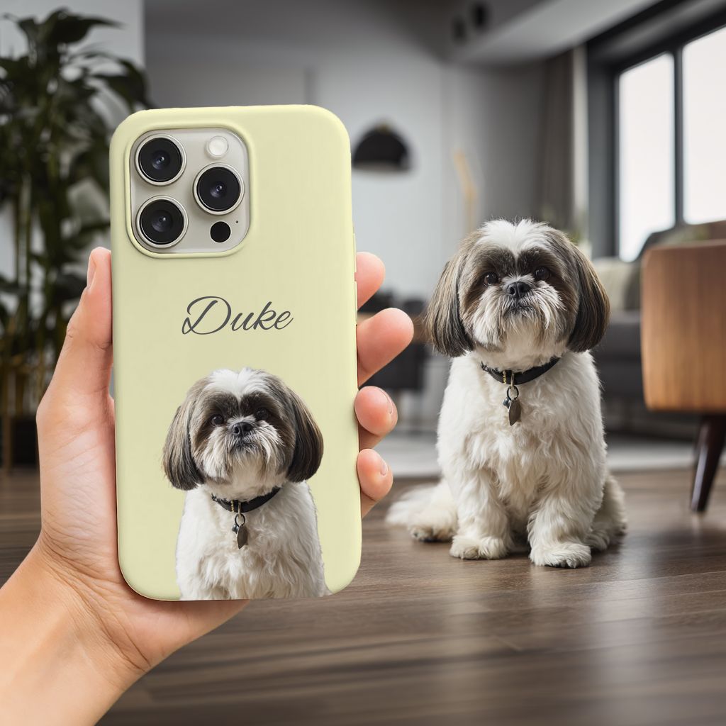 Custom Pet Face iPhone 16 Series Cases