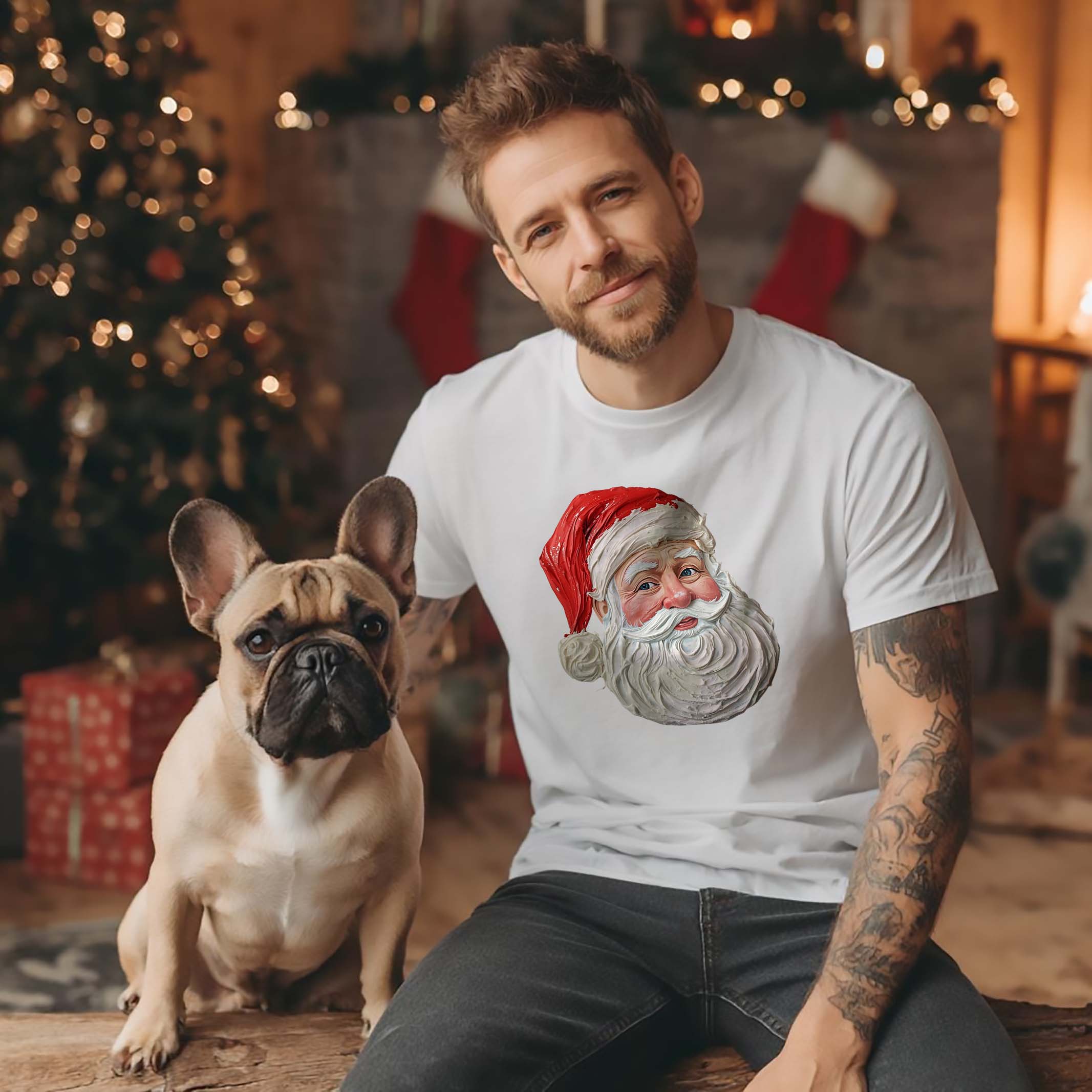 The Creamy Claus T-Shirt | Funny Christmas Santa Tee