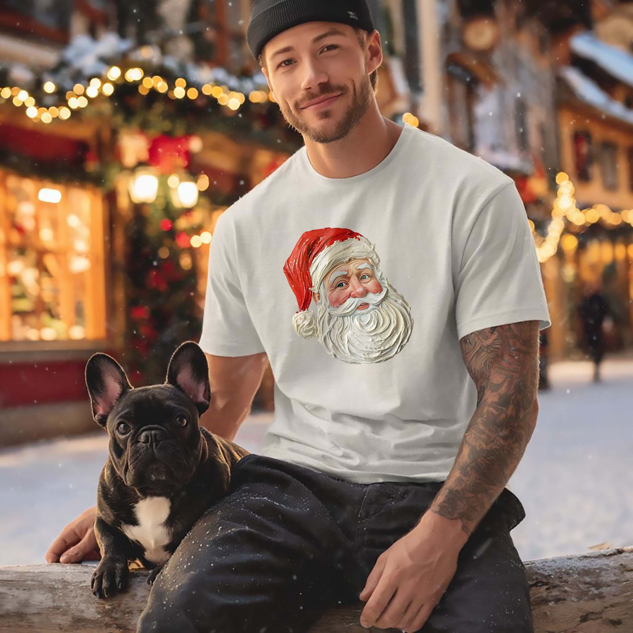 The Creamy Claus T-Shirt | Funny Christmas Santa Tee