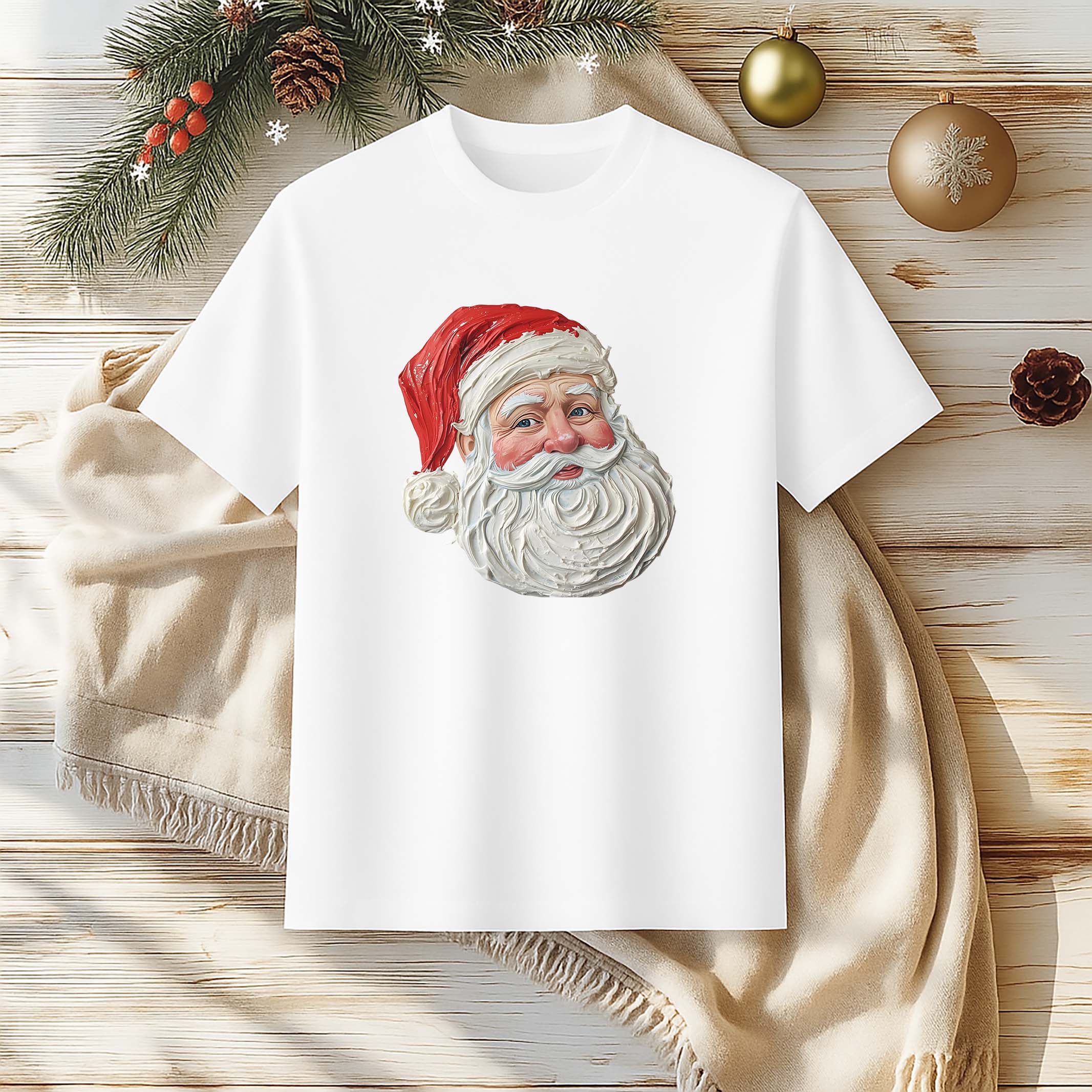 The Creamy Claus T-Shirt | Funny Christmas Santa Tee