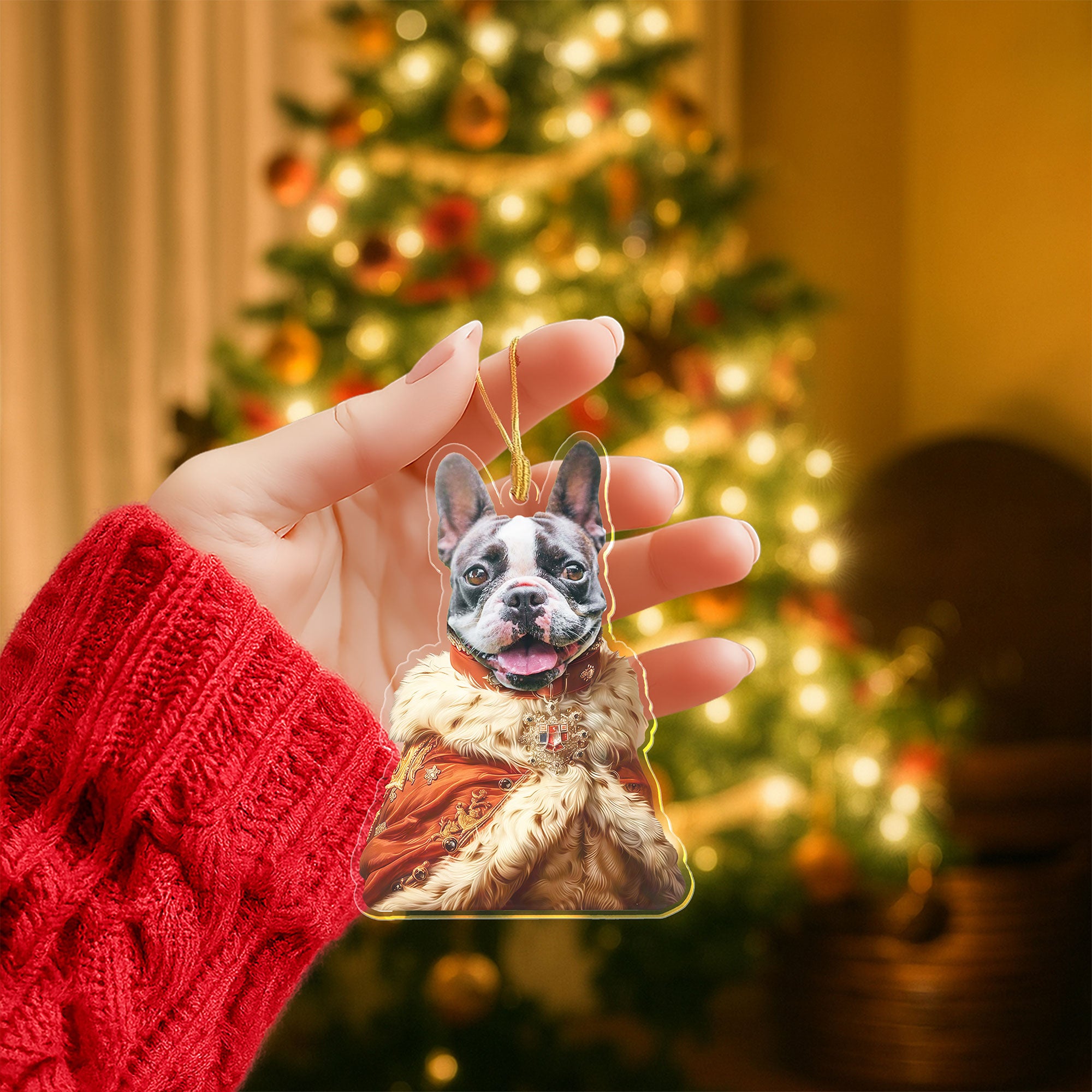 Unique & Magnificent Custom Dog/Cat Photo Christmas Gift