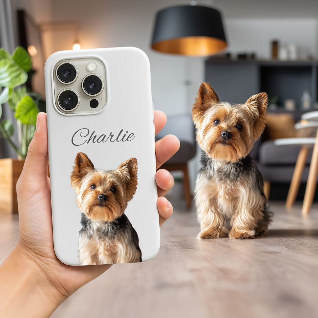 Custom Pet Face iPhone 16 Series Cases