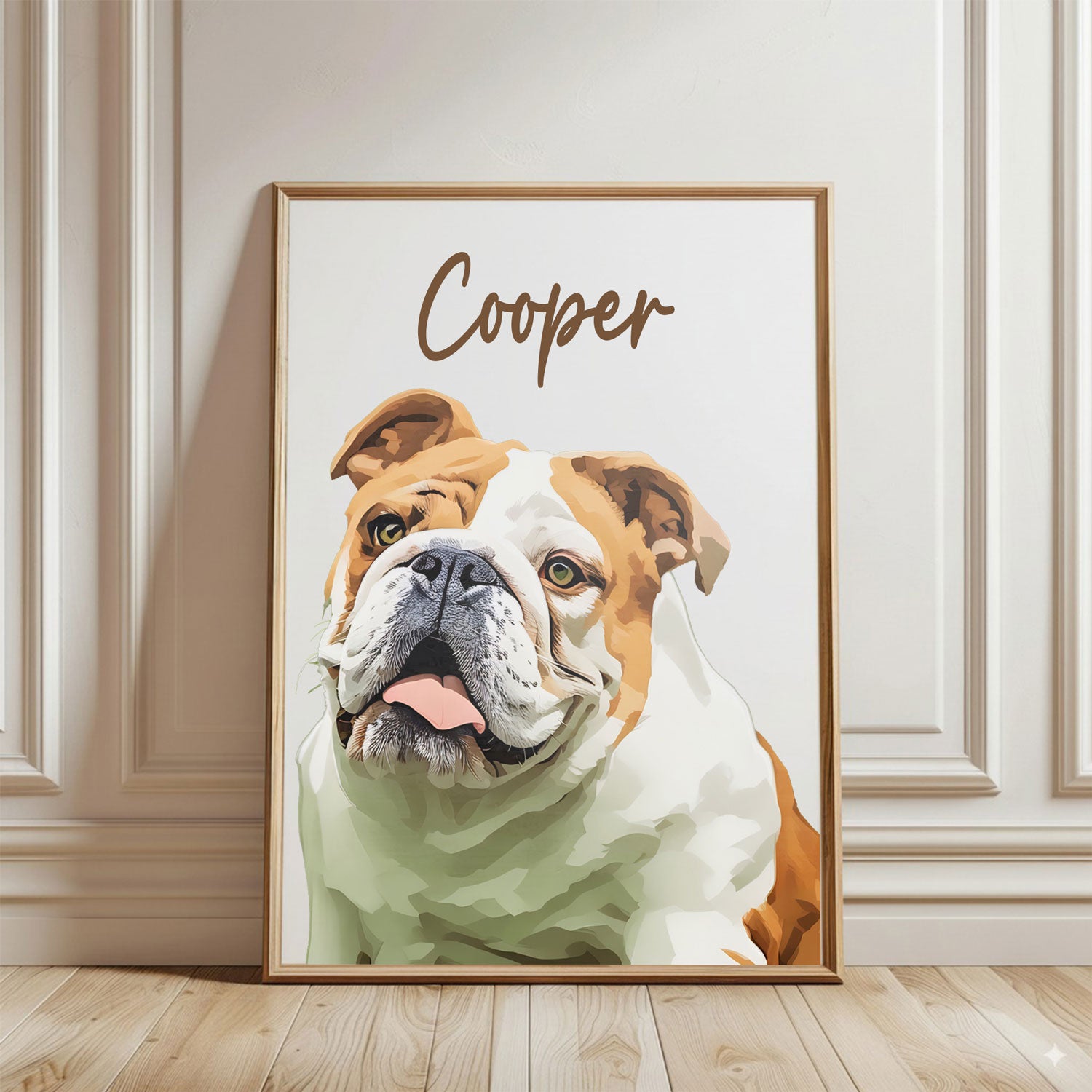 Custom Pet Portrait From Photo