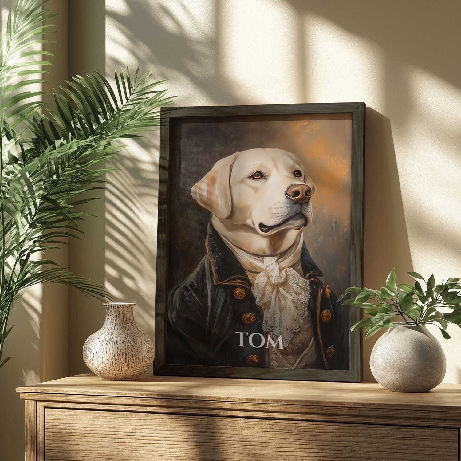 Royal Pet Portrait – Custom Vintage Artwork
