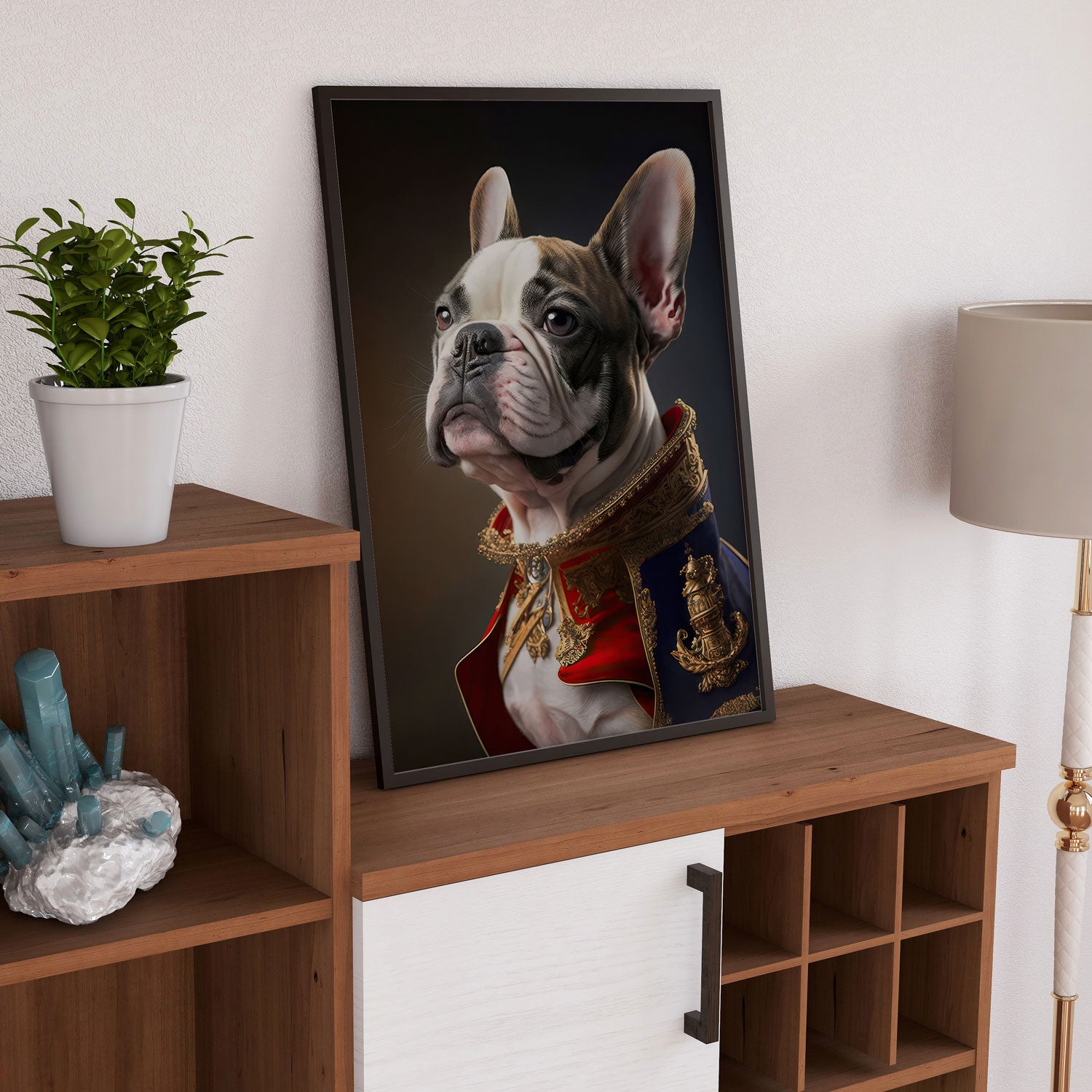 Royal Pet Portrait – Custom Vintage Artwork