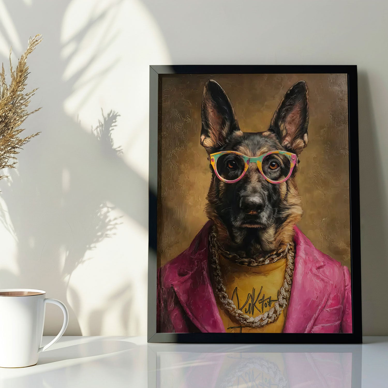 Royal Pet Portrait – Custom Vintage Artwork