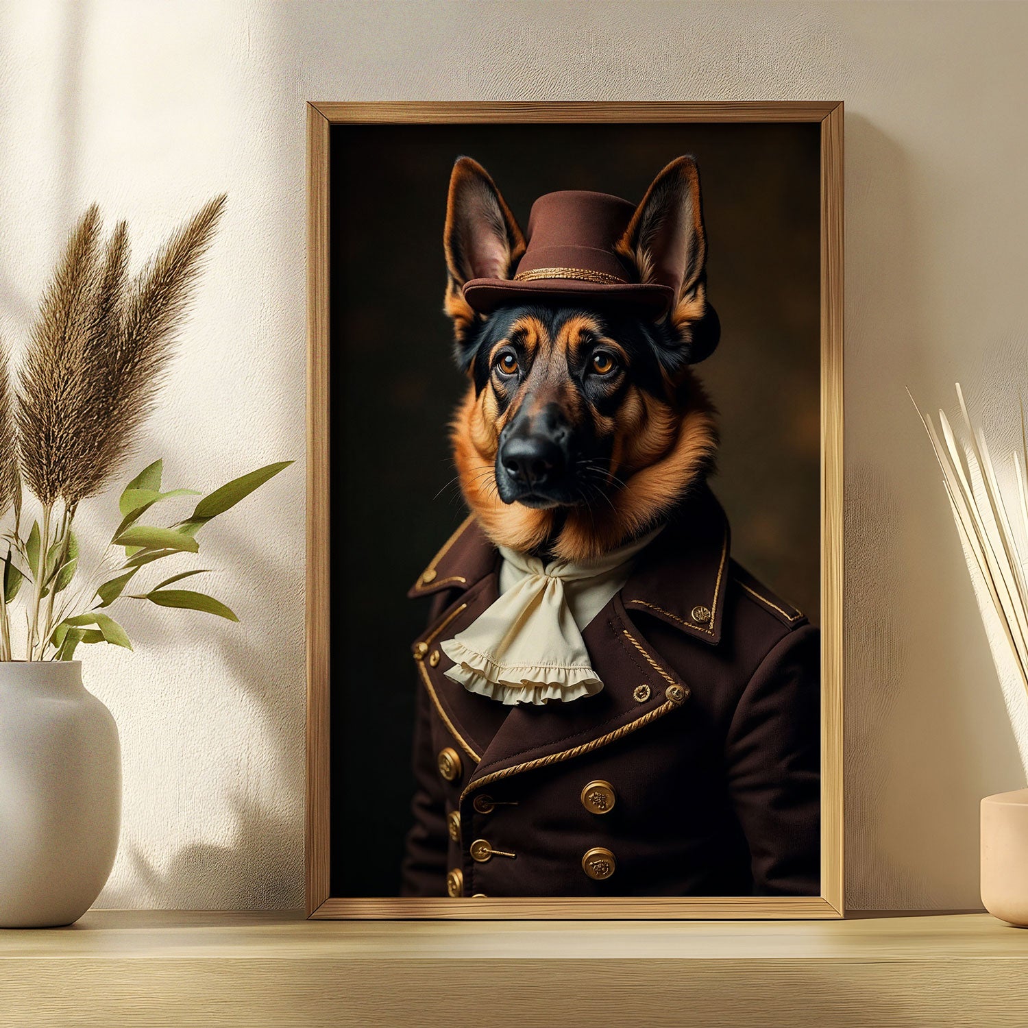 Royal Pet Portrait – Custom Vintage Artwork