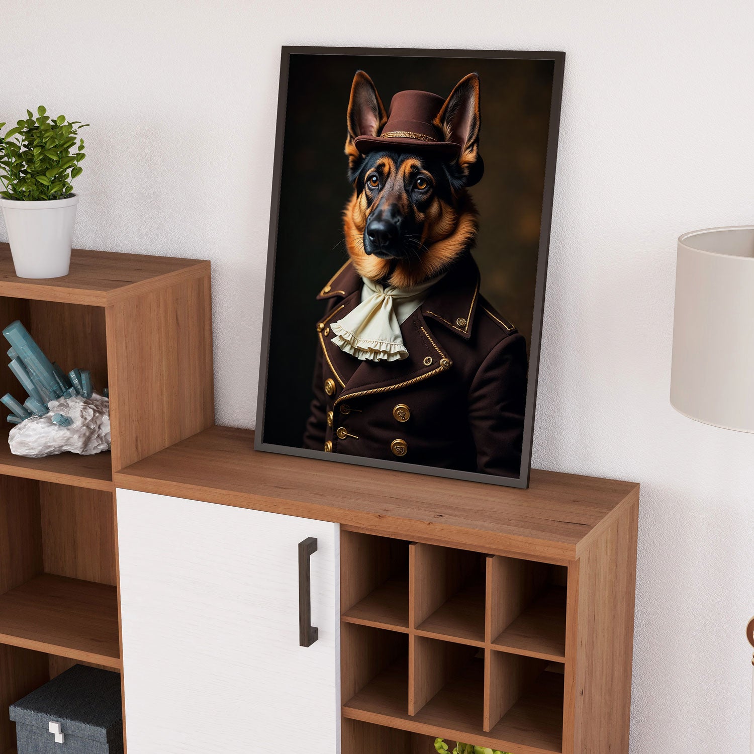 Royal Pet Portrait – Custom Vintage Artwork