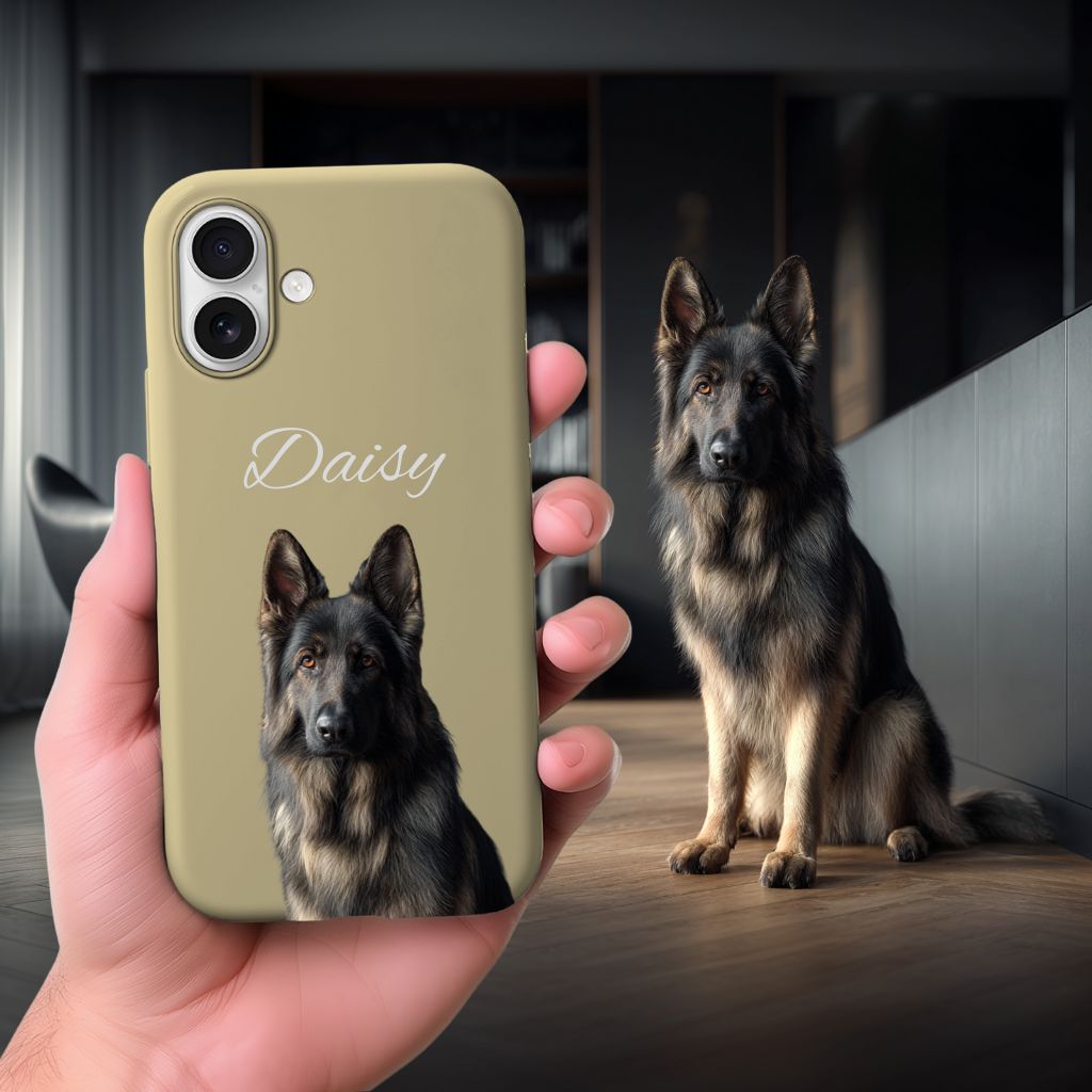 Custom Pet Face iPhone 16 Series Cases