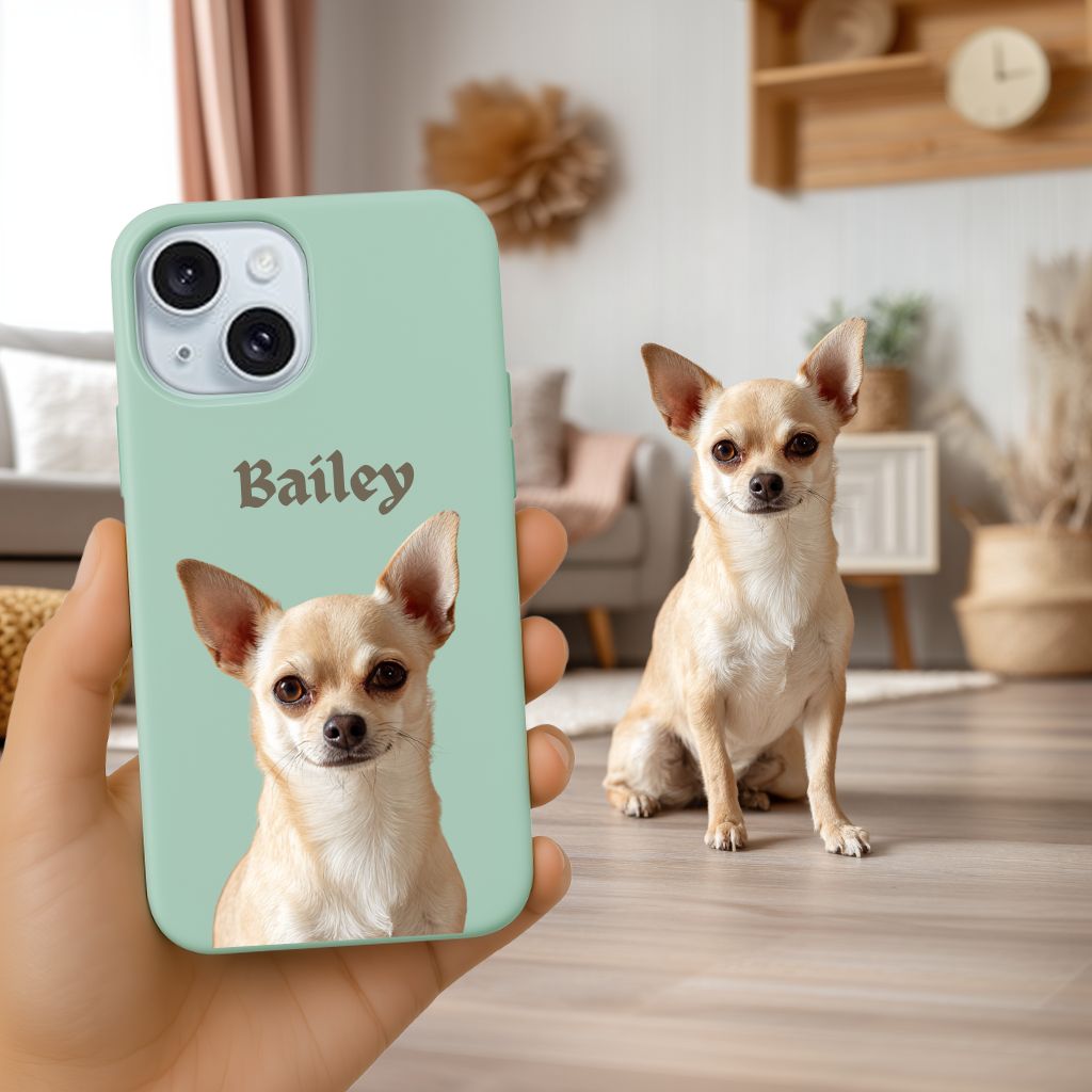 Custom Pet Face iPhone Cases