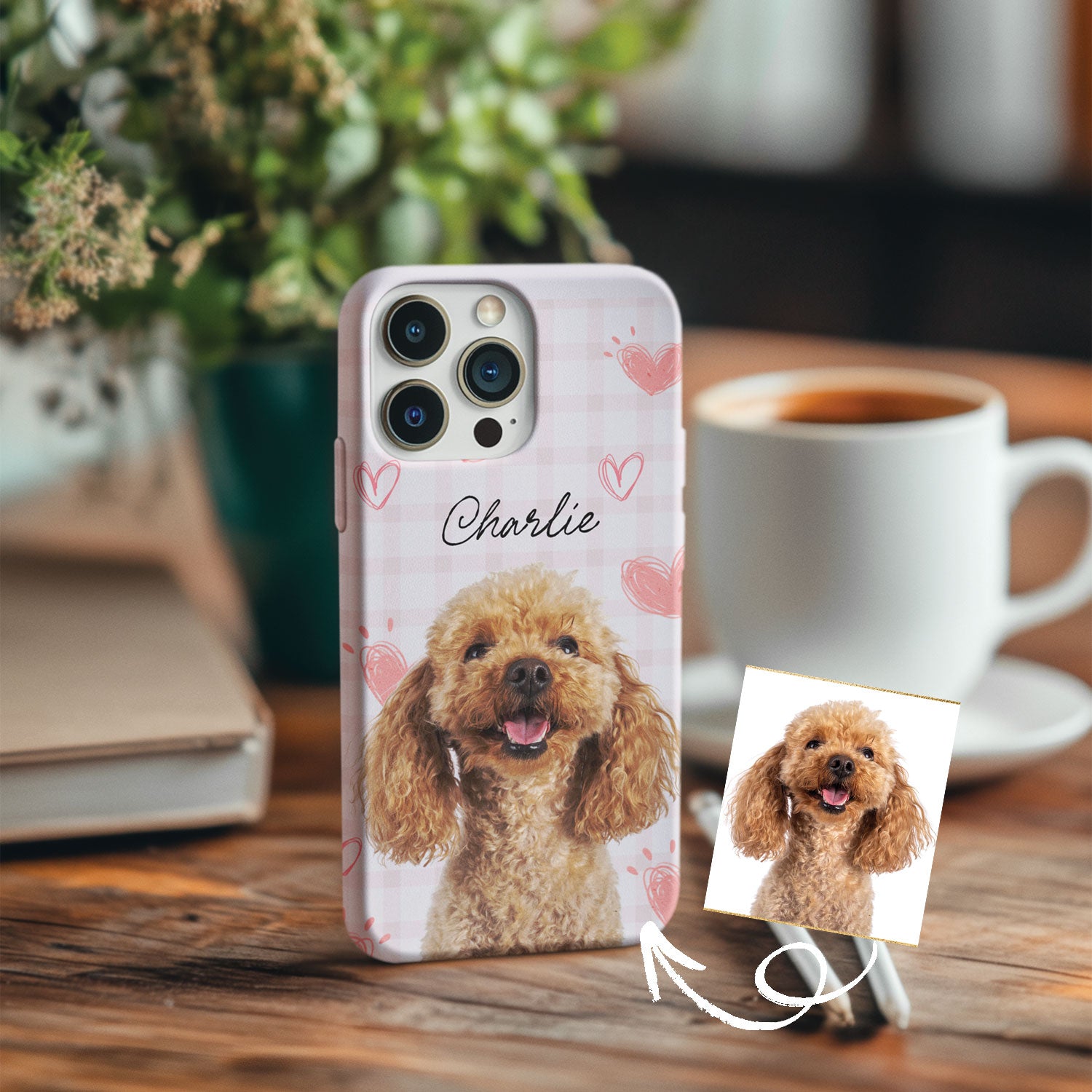 Custom Pet Face iPhone Cases