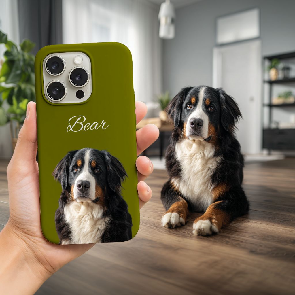 Custom Pet Face iPhone 16 Series Cases