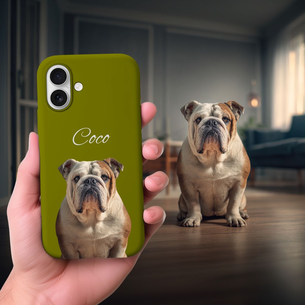 Custom Pet Face iPhone 16 Series Cases