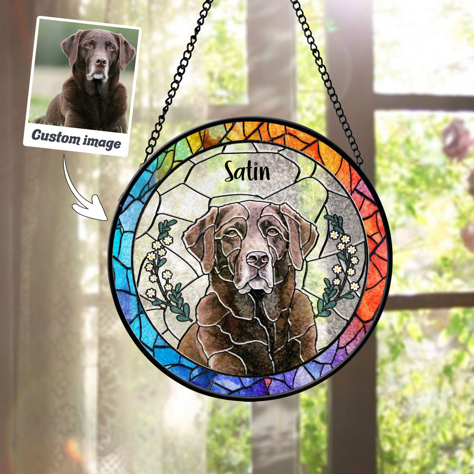 Chromatic Dog Art Suncatcher - SPETCD1C101