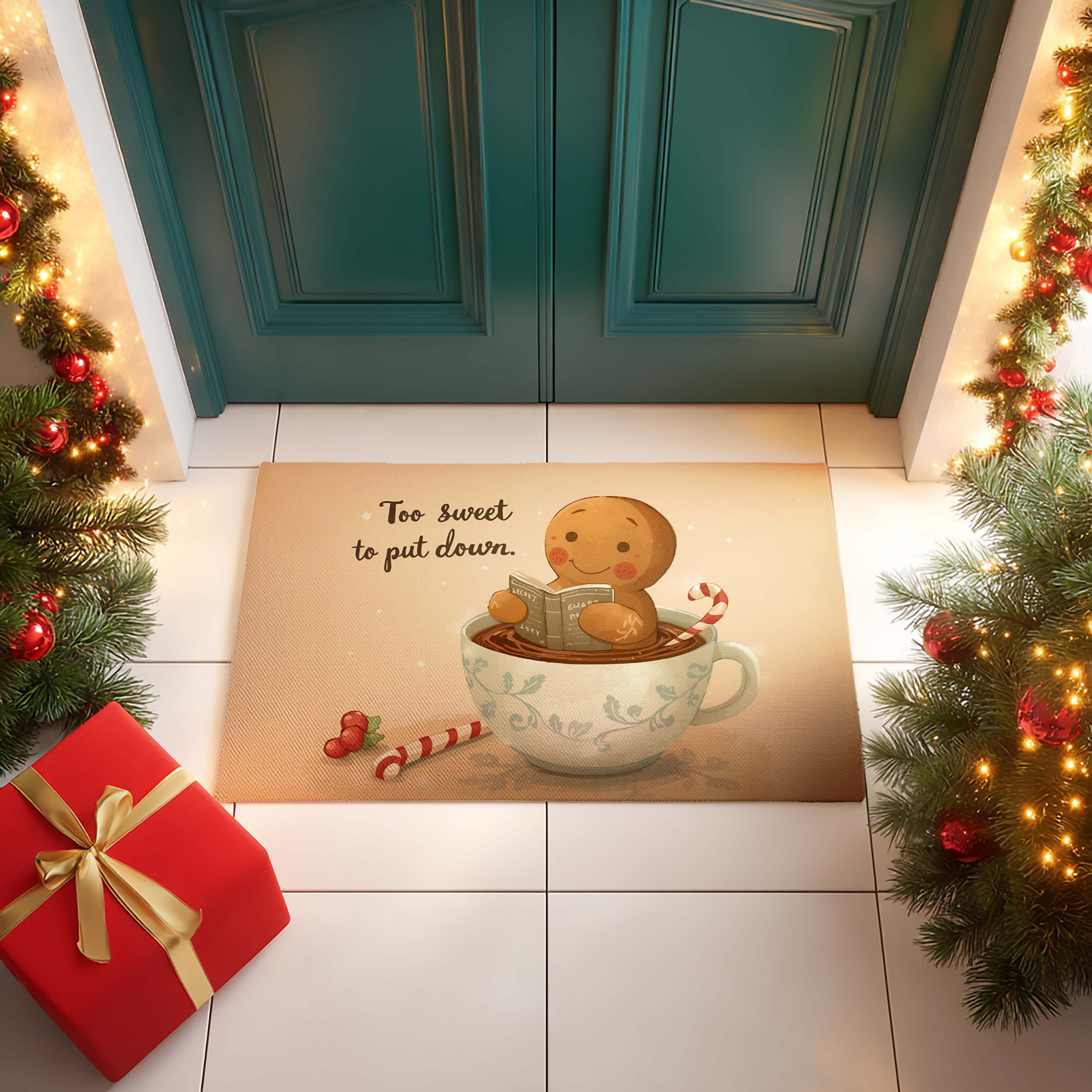 Cocoa Bath Custom Doormat - DMRC003