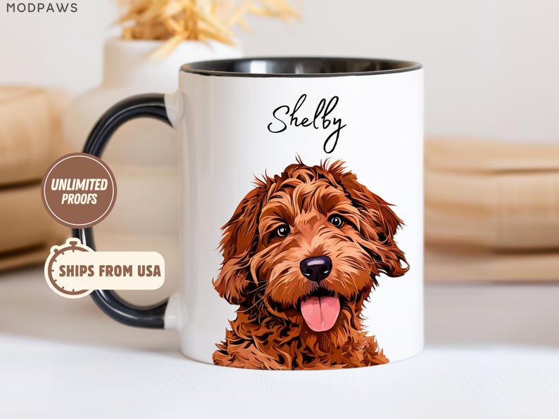 Custom Pet Mug with Your Pet’s Photo