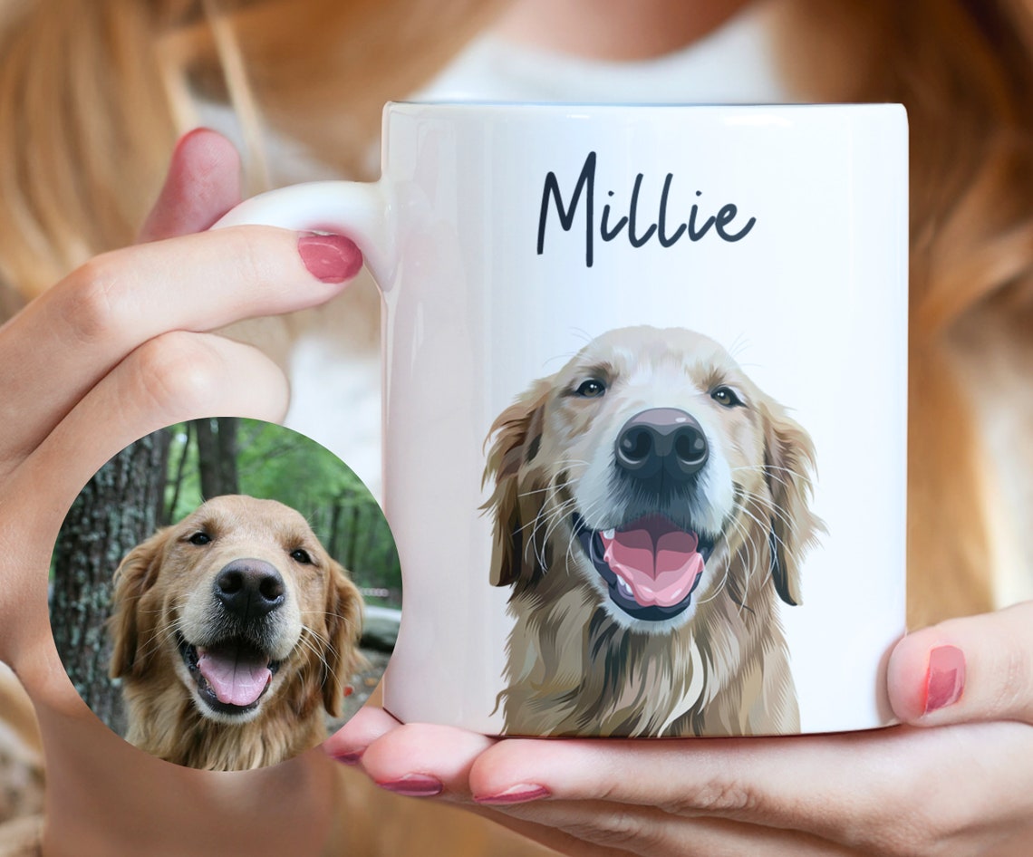 Custom Pet Mug with Your Pet’s Photo