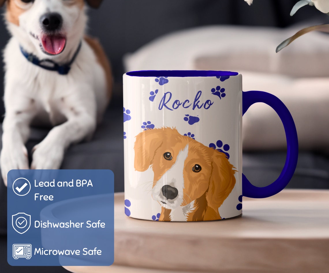 Custom Pet Mug with Your Pet’s Photo