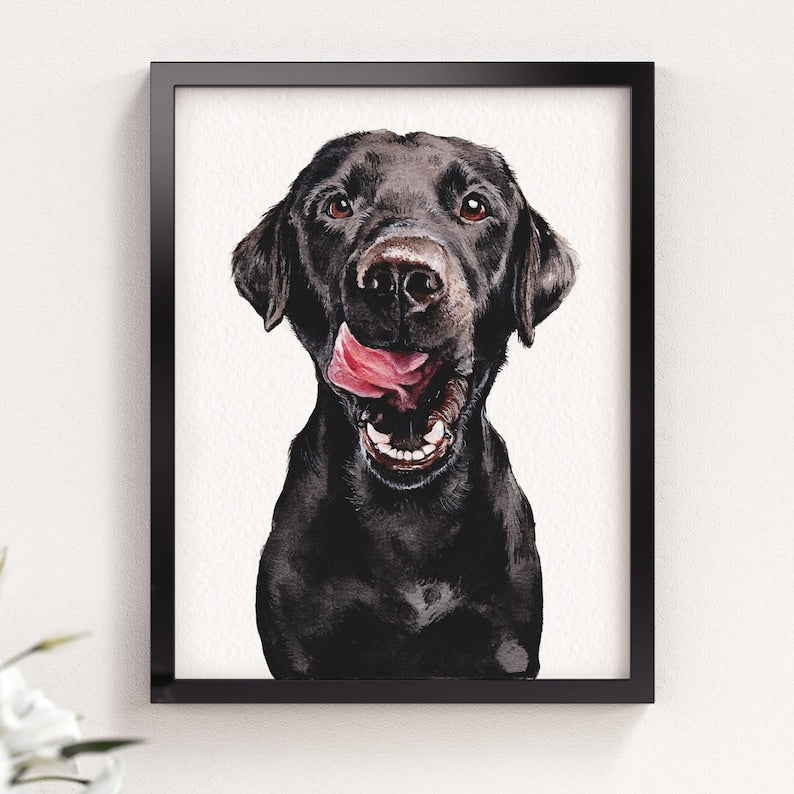 Custom Pet Portrait From Photo