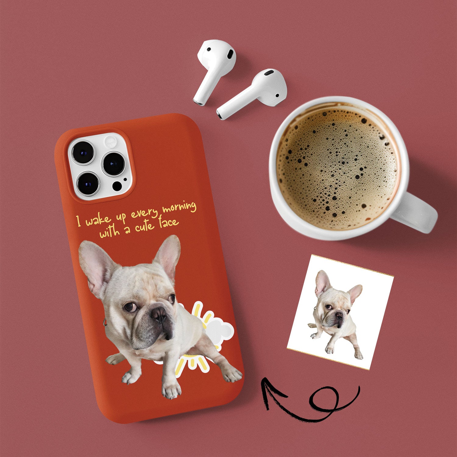Custom Pet Face iPhone Cases