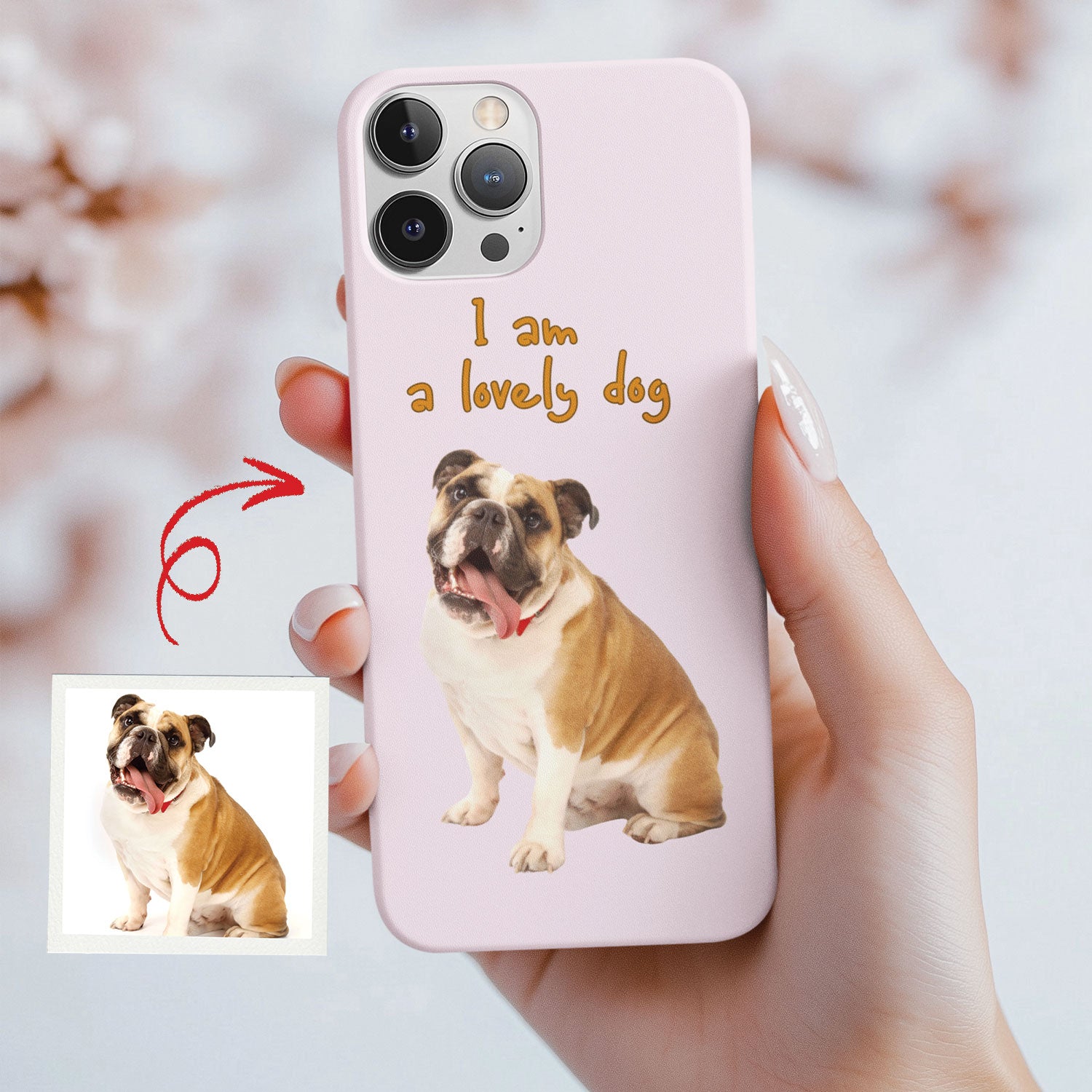 Custom Pet Face iPhone Cases