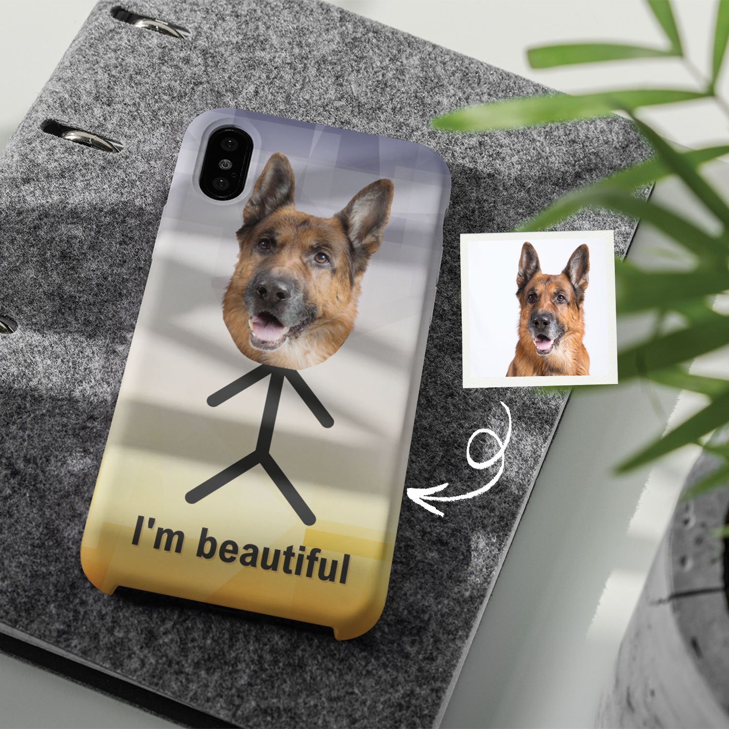 Custom Pet Face iPhone Cases