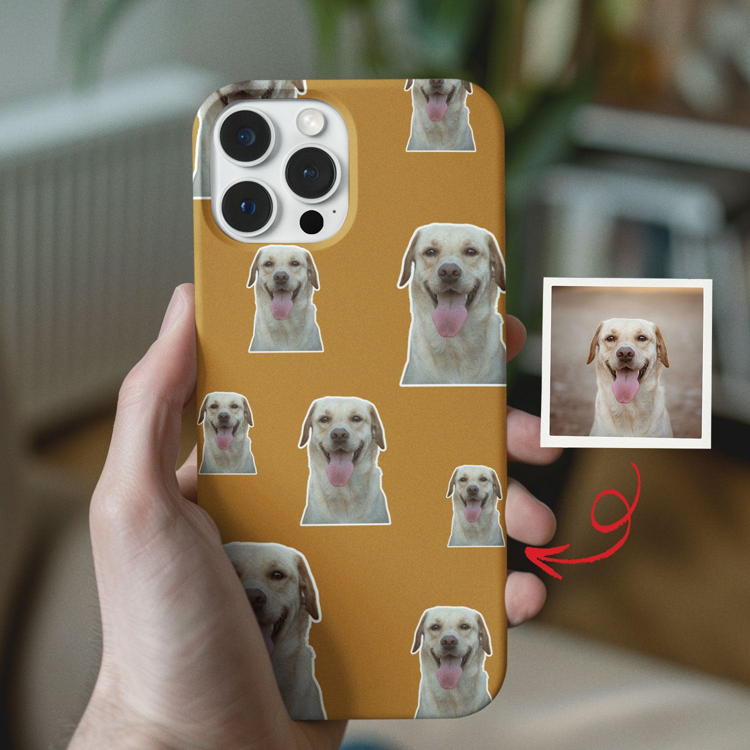 Custom Pet Face iPhone Cases