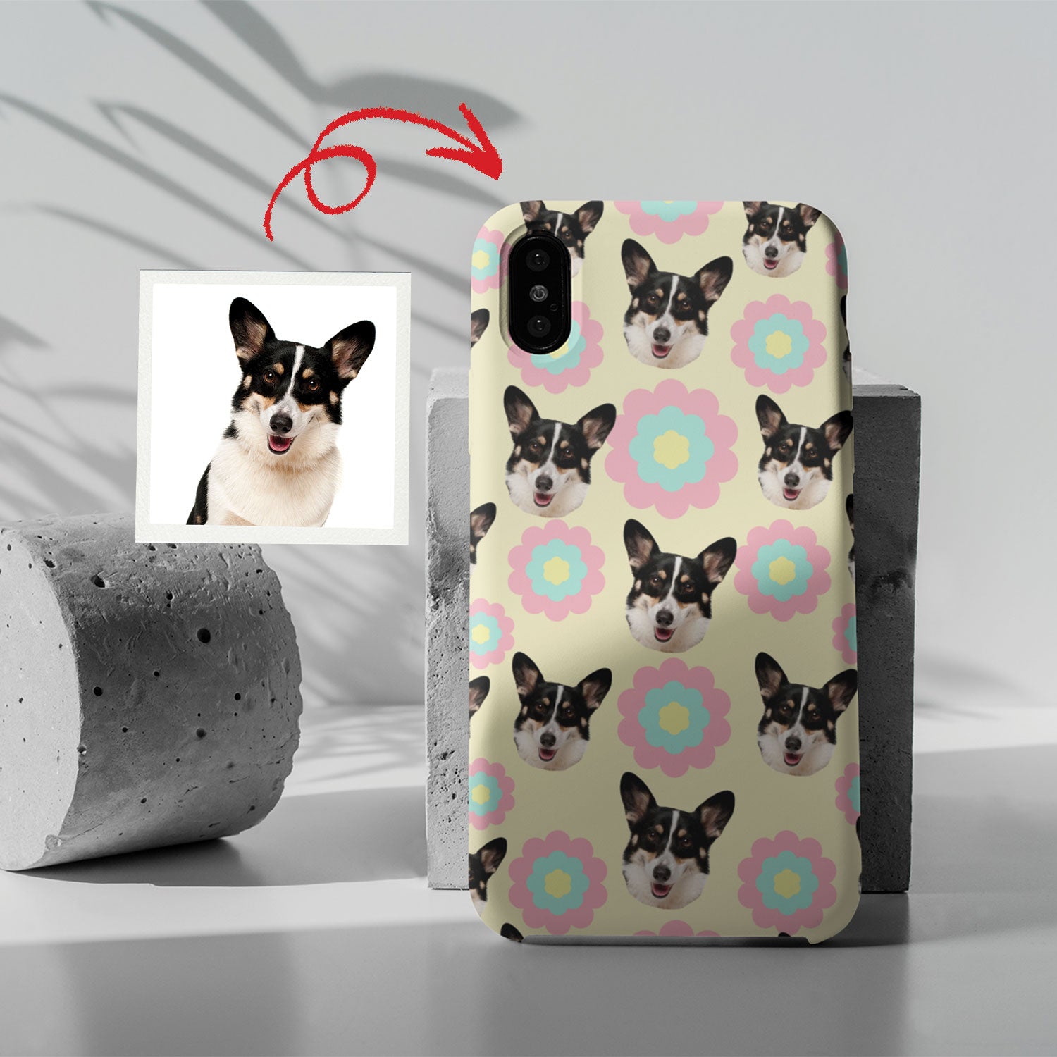 Custom Pet Face iPhone Cases
