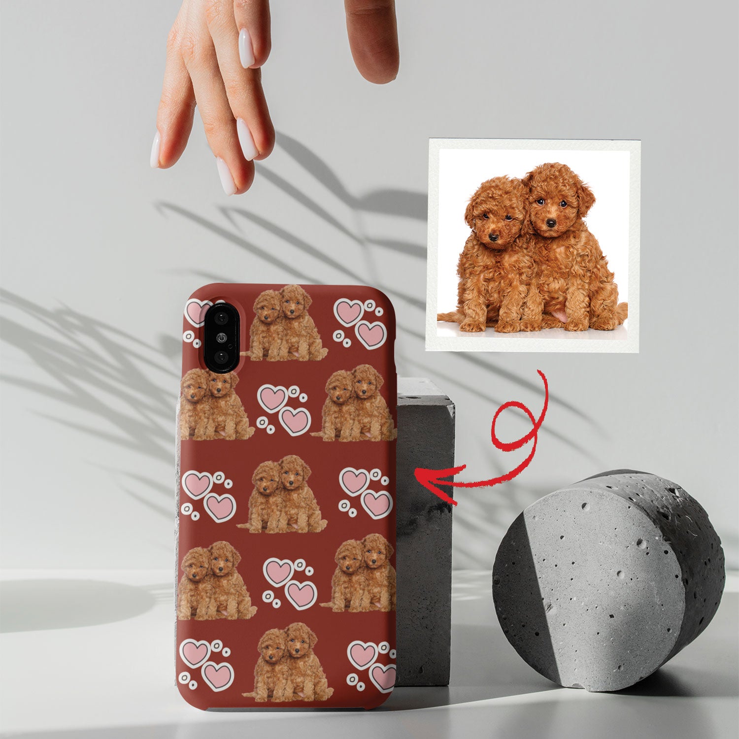 Custom Pet Face iPhone Cases