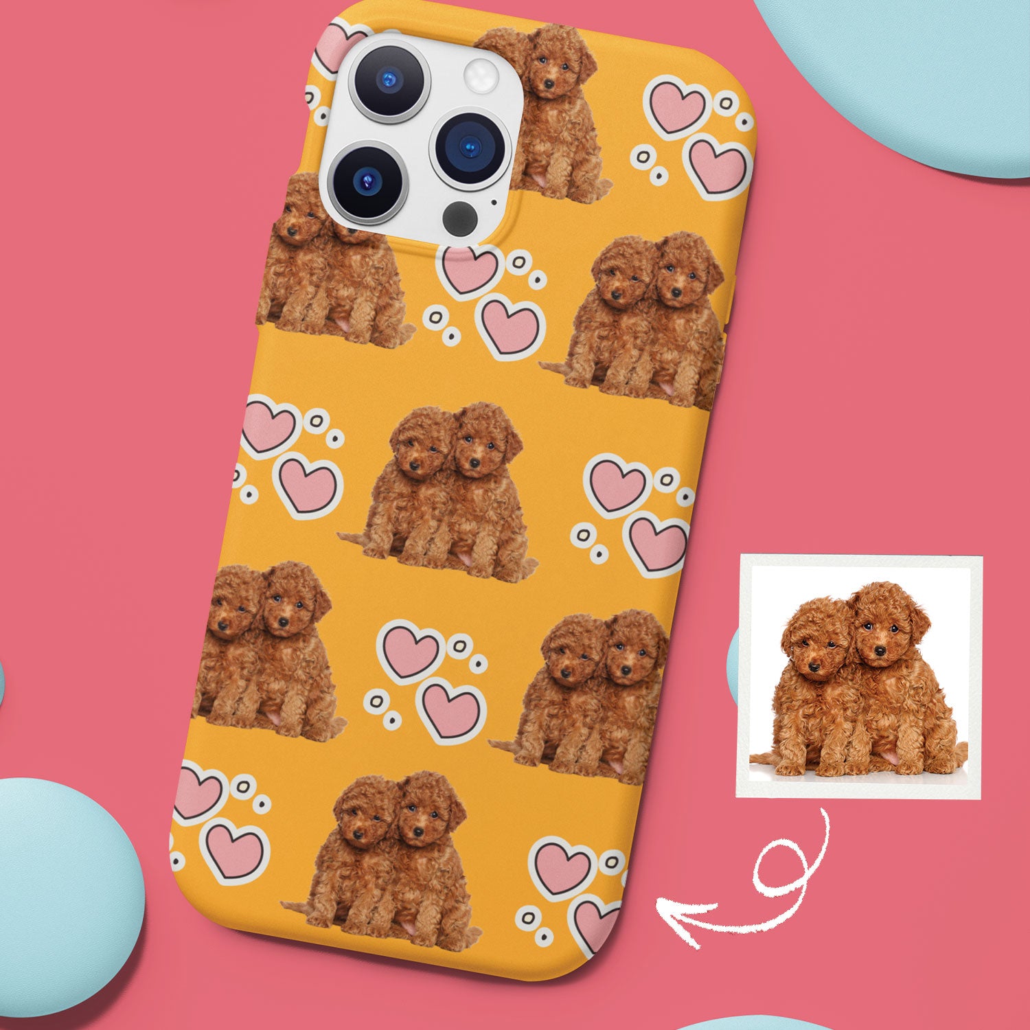 Custom Pet Face iPhone Cases