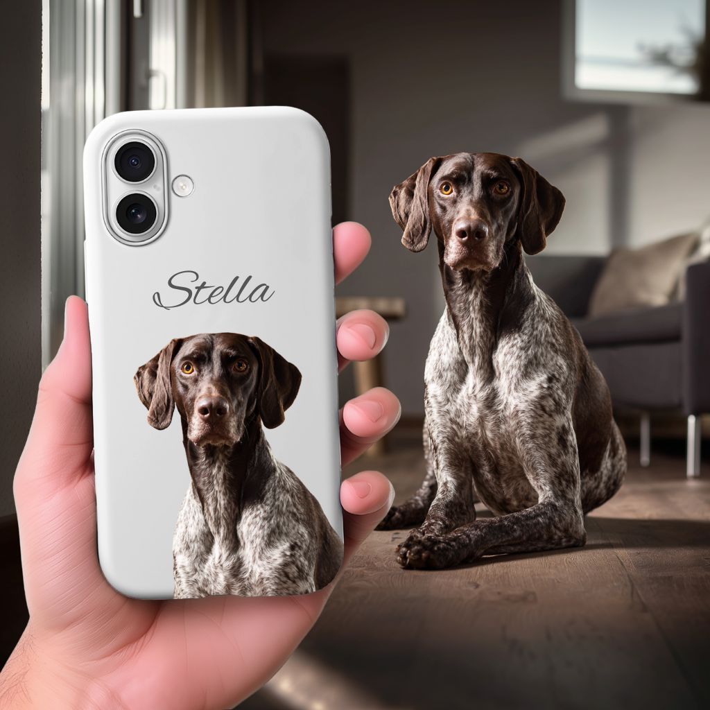Custom Pet Face iPhone 16 Series Cases