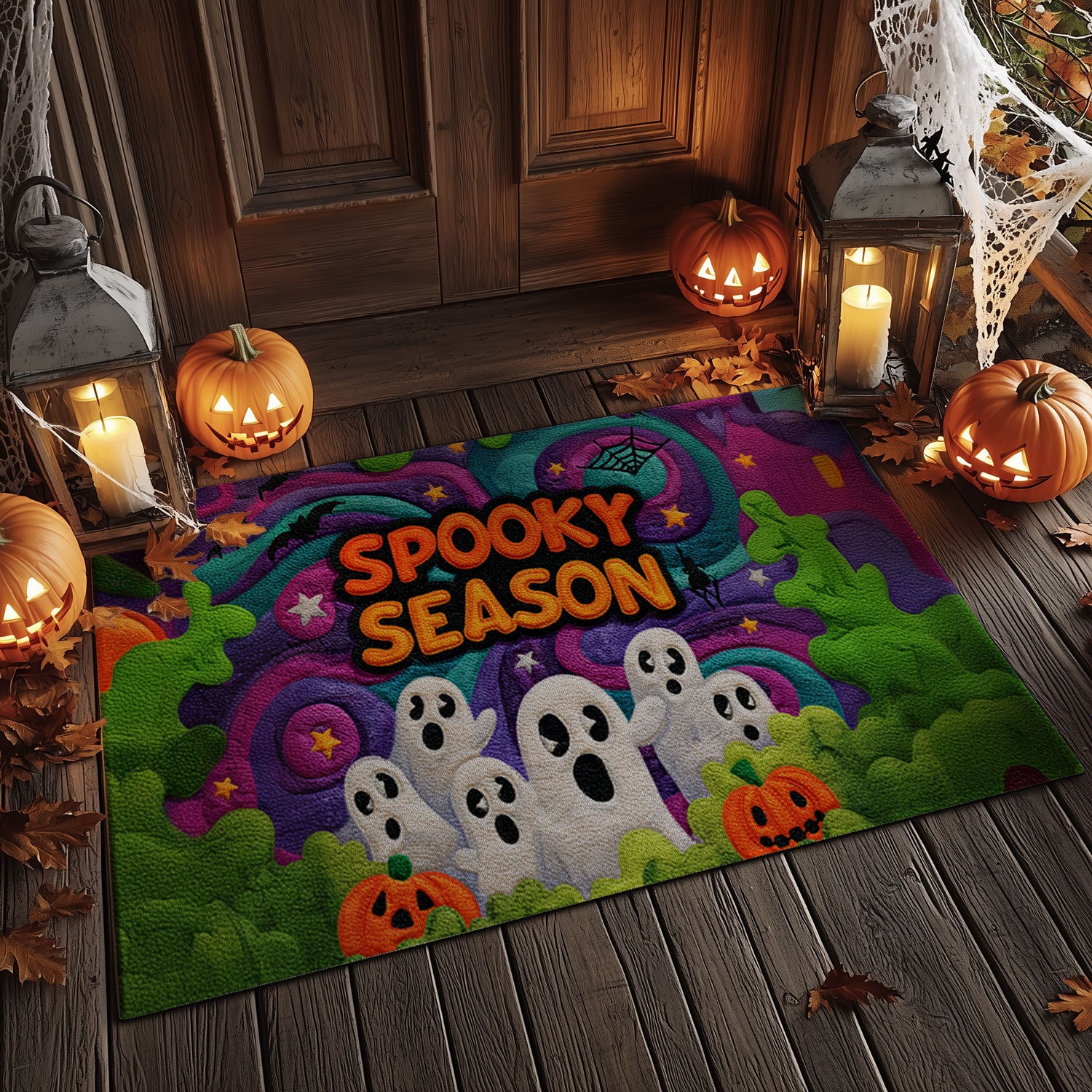 Ghosts Just Wanna Have Fun Doormat