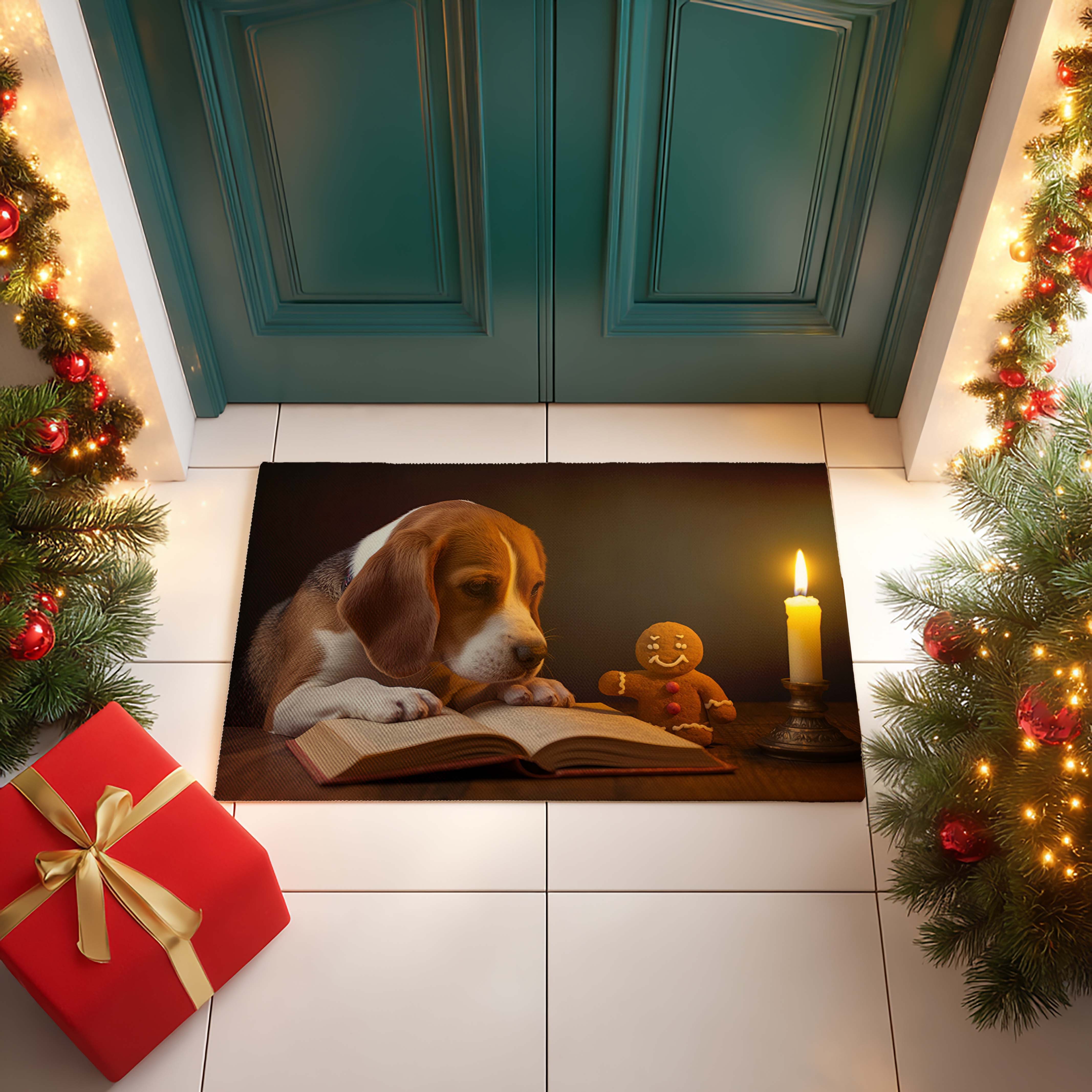 Gingerbread Man's Audience Doormat - DMRC003