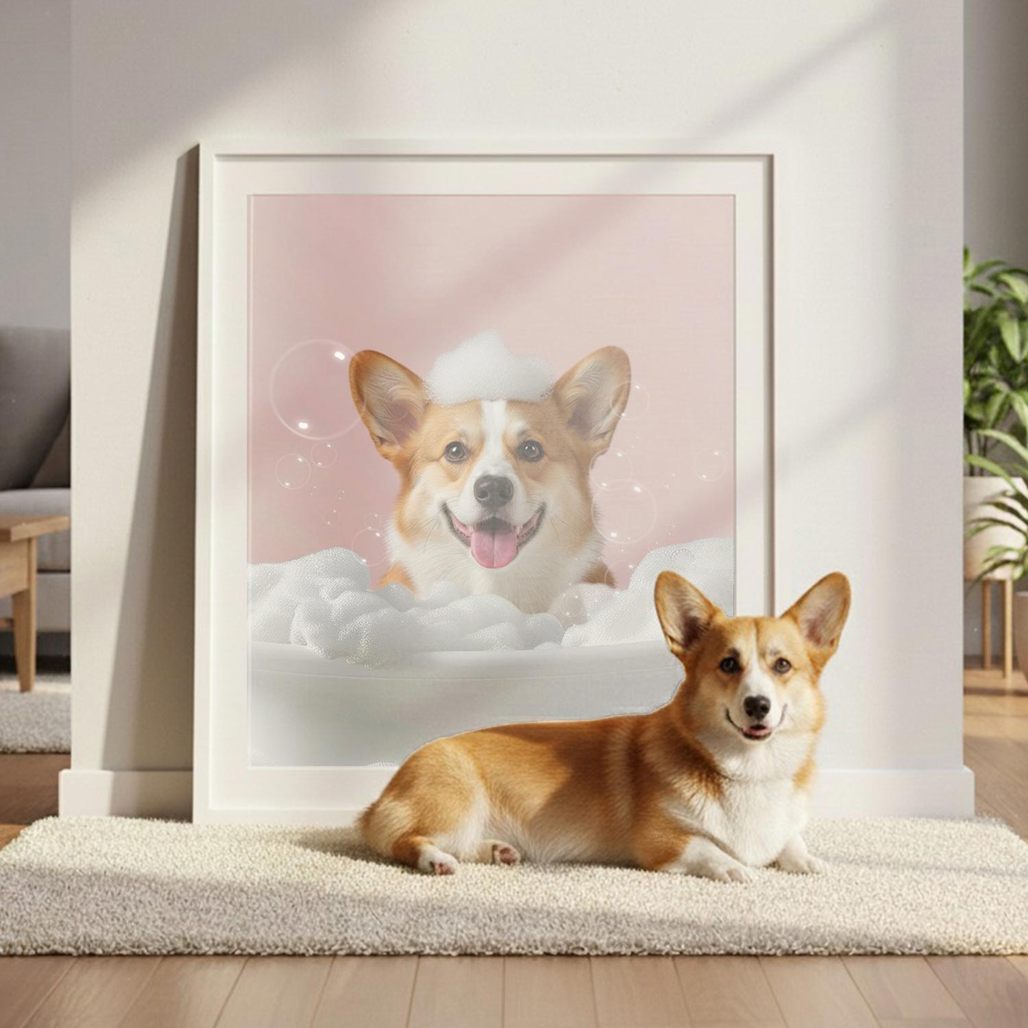 Custom Pet Portrait From Photo