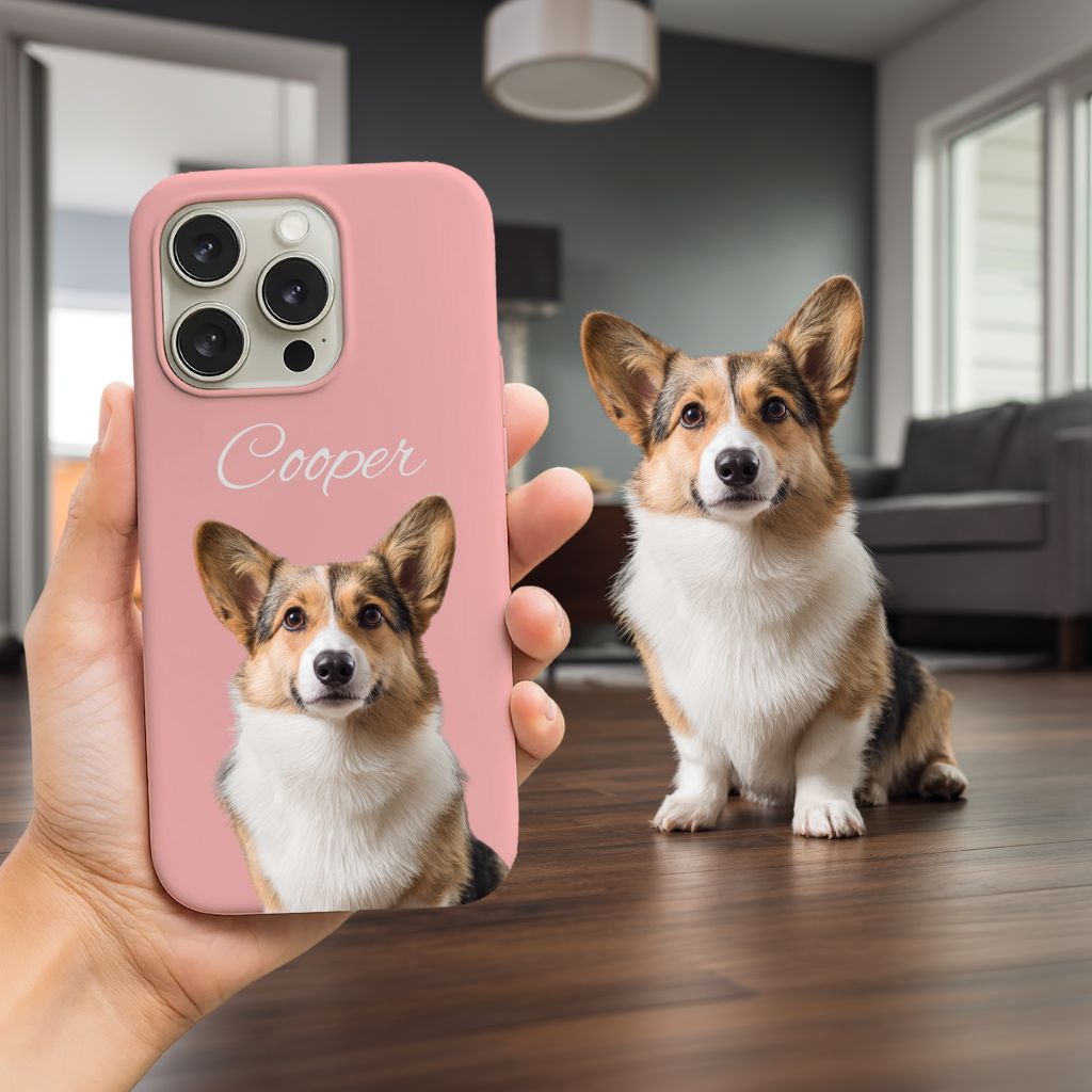 Custom Pet Face iPhone 16 Series Cases
