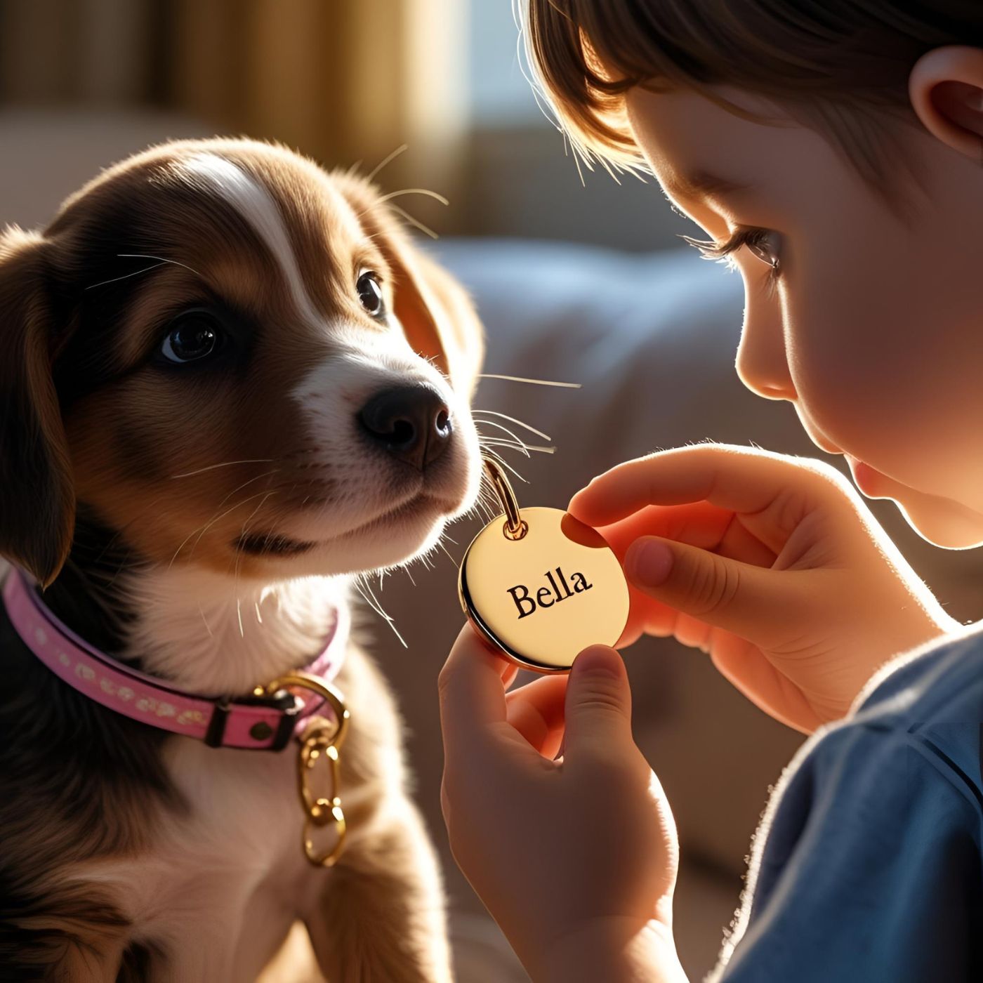 Personalized Pet Tag -  Custom Dog or Cat ID Tag